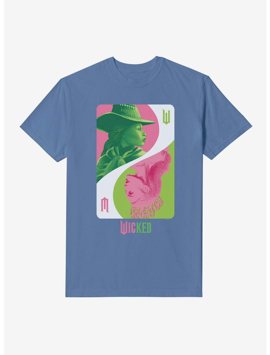 Wicked Elphaba Glinda Card Garment Dye T-Shirt