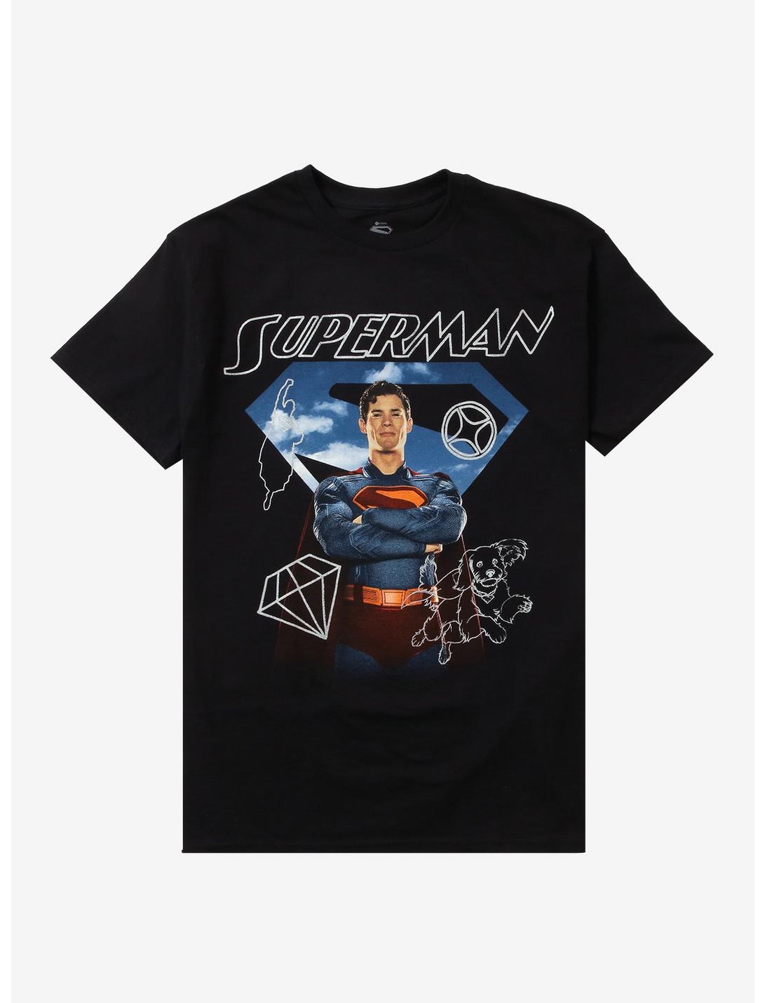 DC Comics Superman Art Portrait Girls T-Shirt