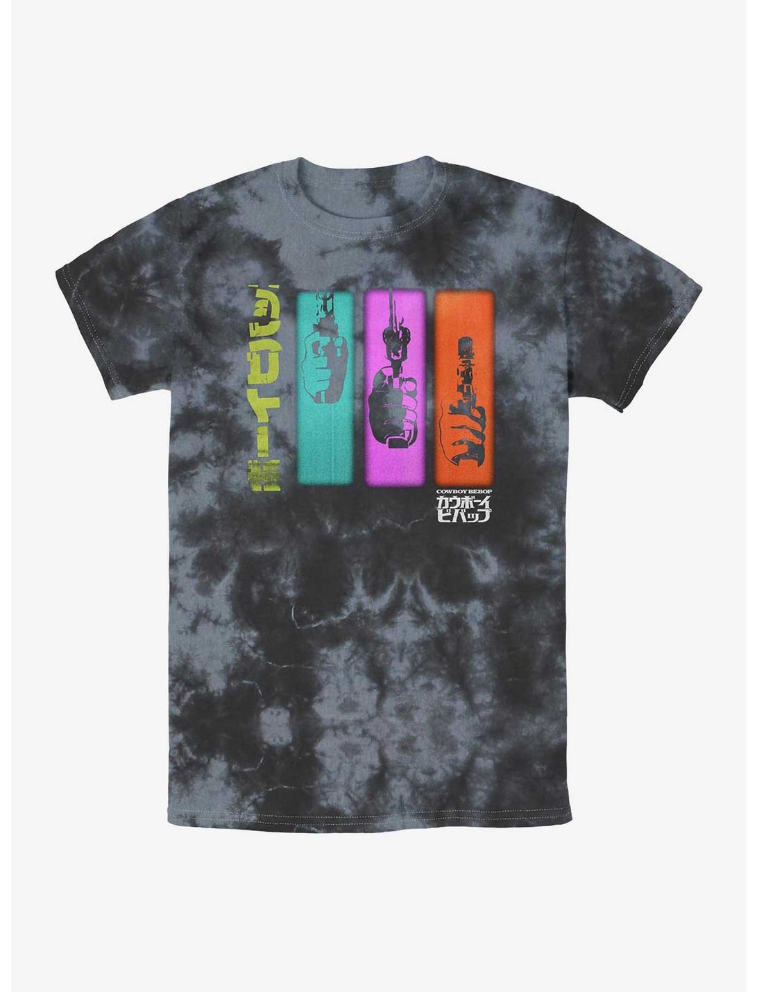 T-shirt tie-dye Cowboy Bebop Colorful Sequence