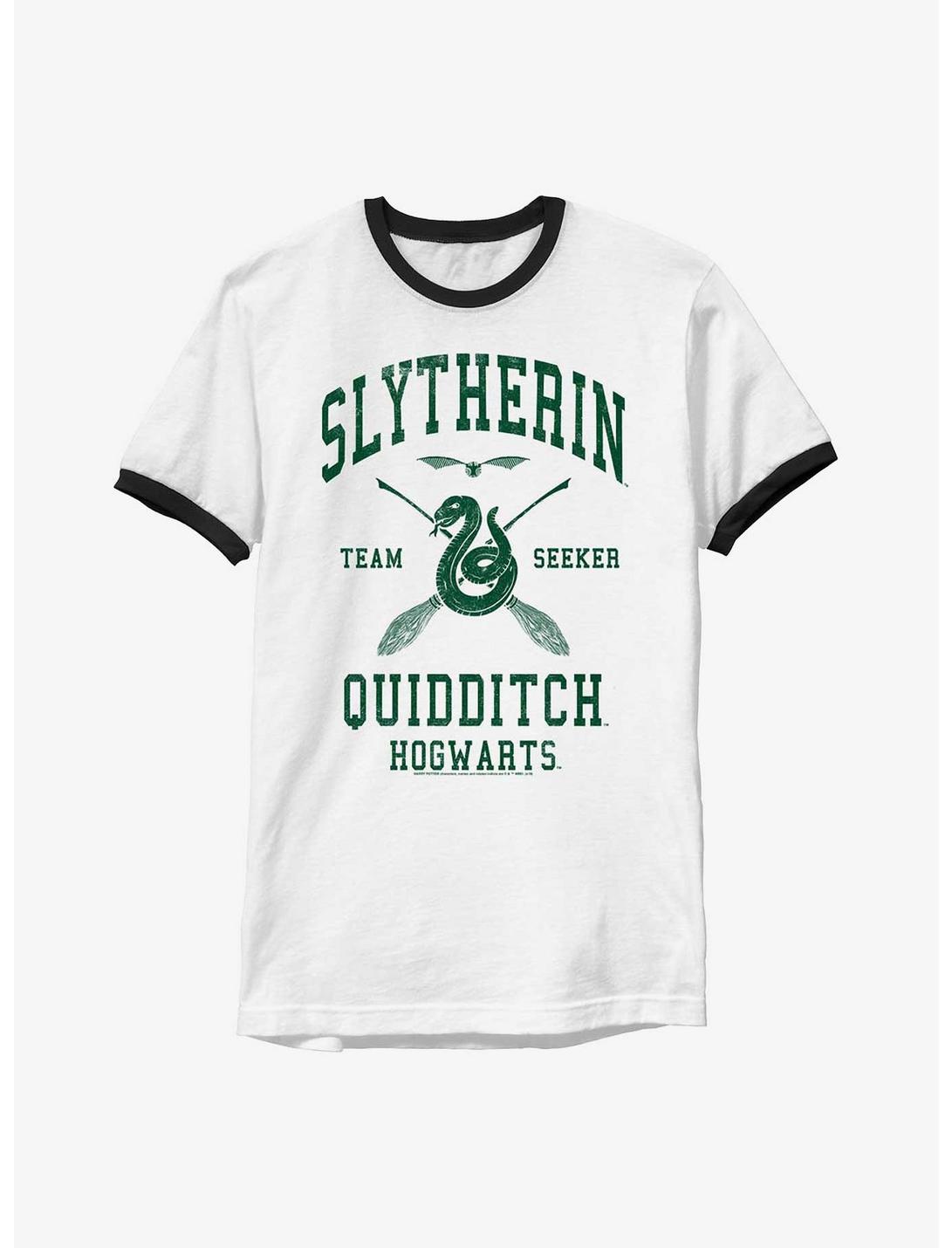 Harry Potter Slytherin Quidditch Seeker Ringer T-Shirt