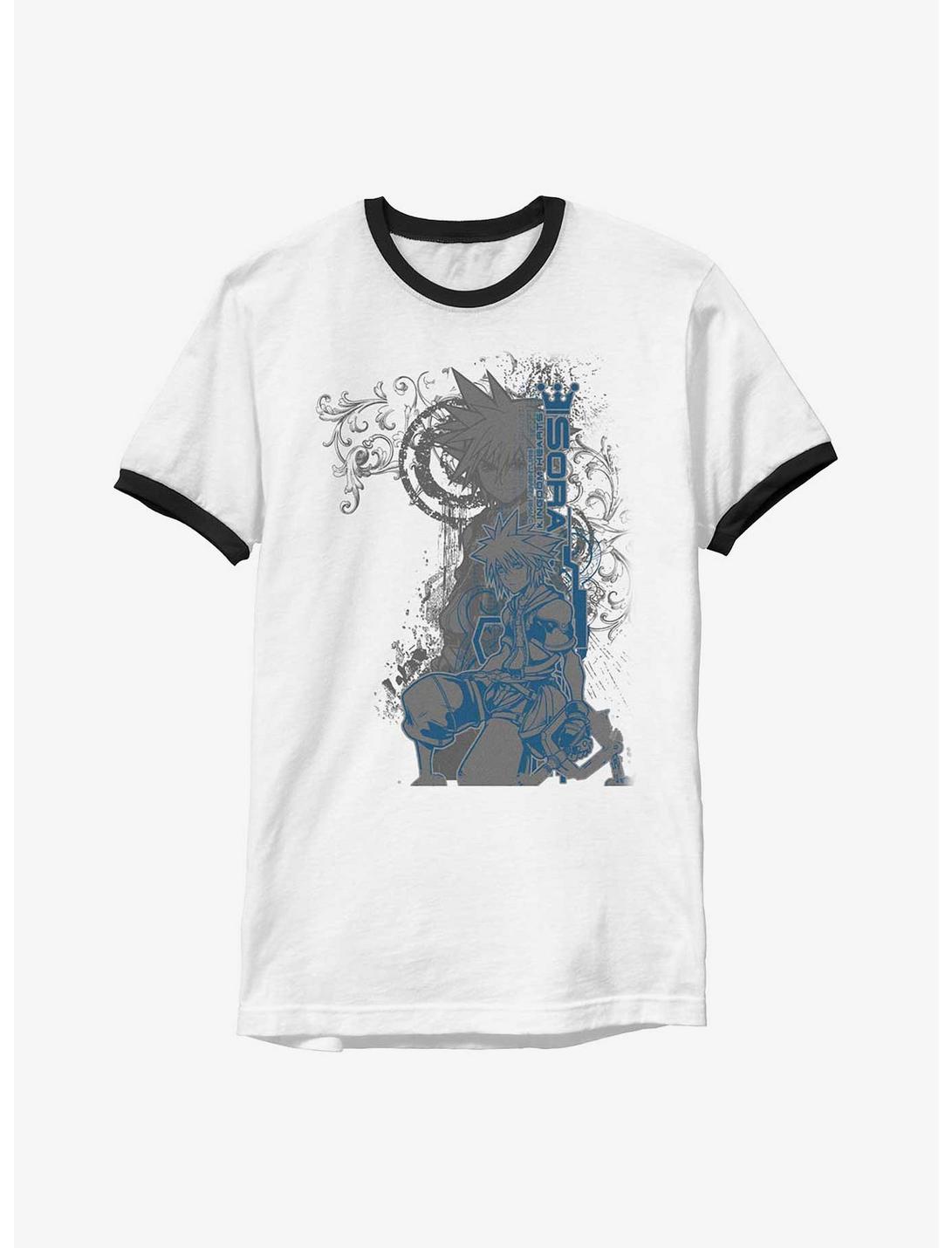 Disney Kingdom Hearts Sora Adventures Ringer T-Shirt