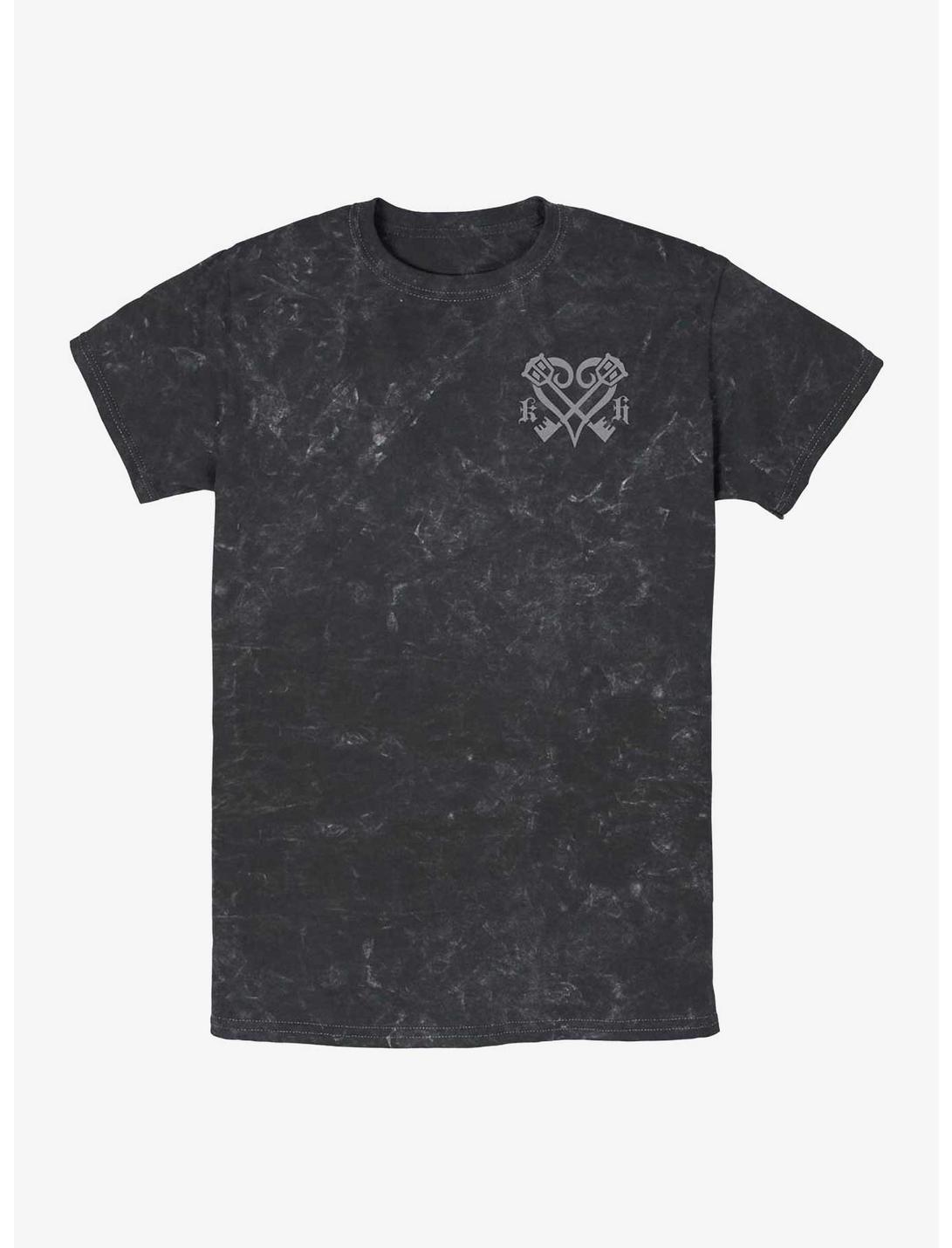 T-shirt Disney Kingdom Hearts avec motif Kingdom Hearts lavé aux minéraux