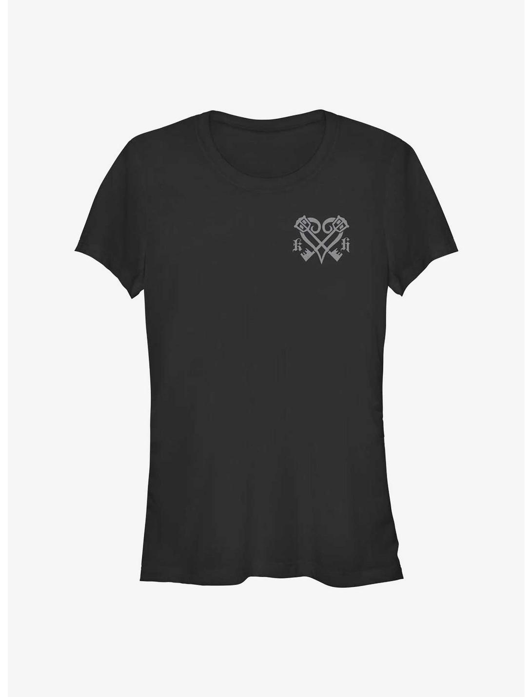 Disney Kingdom Hearts Kingdom Hearts Crest Girls T-Shirt