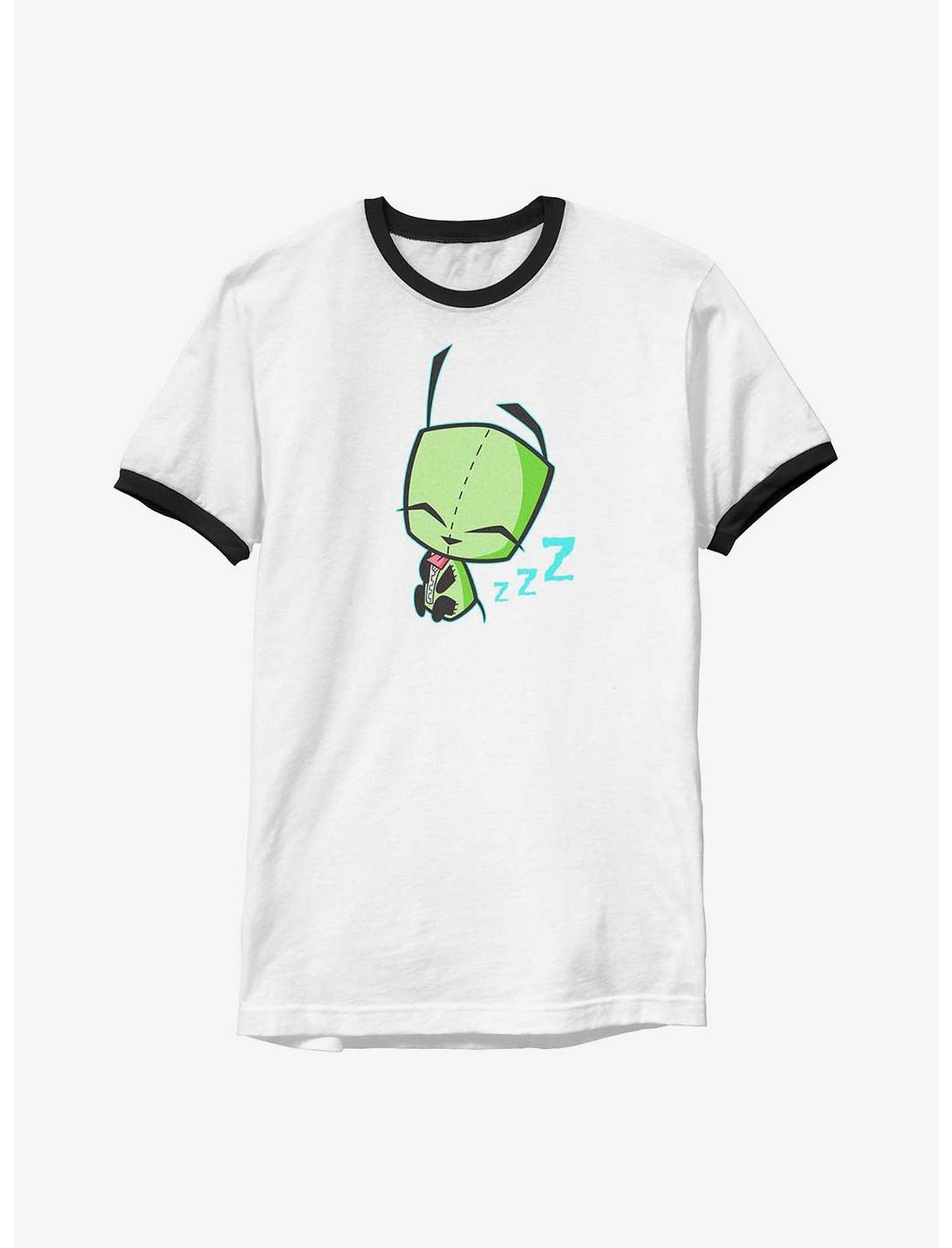 Invader ZIM Sleepy Gir Art Ringer T-Shirt