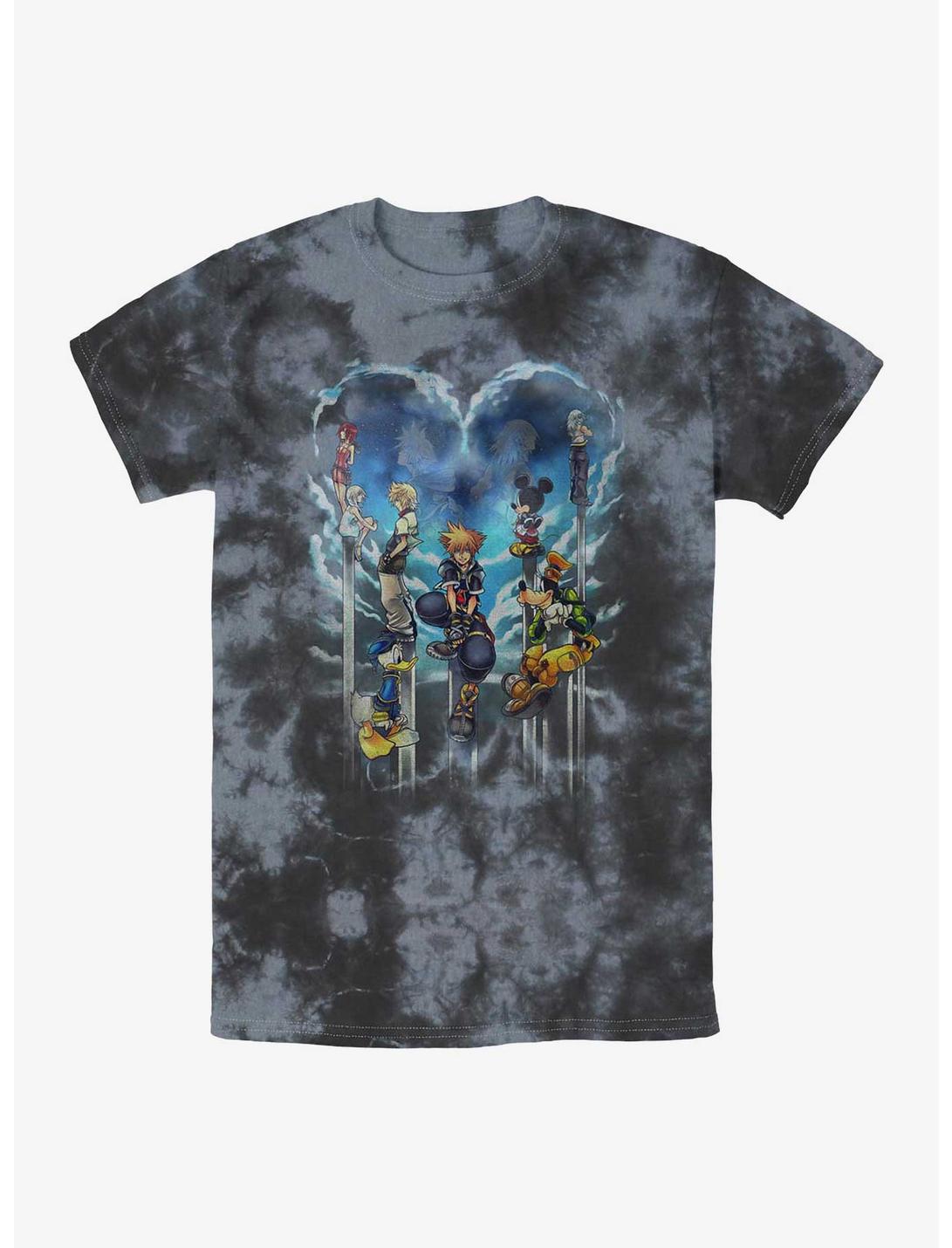 T-shirt tie-dye Disney Kingdom Hearts Horizon assombri