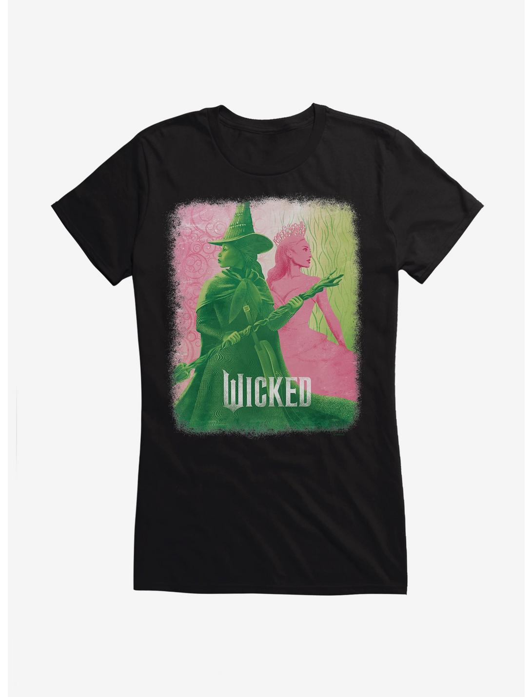 Wicked Elphaba Glinda Split Girls T-Shirt