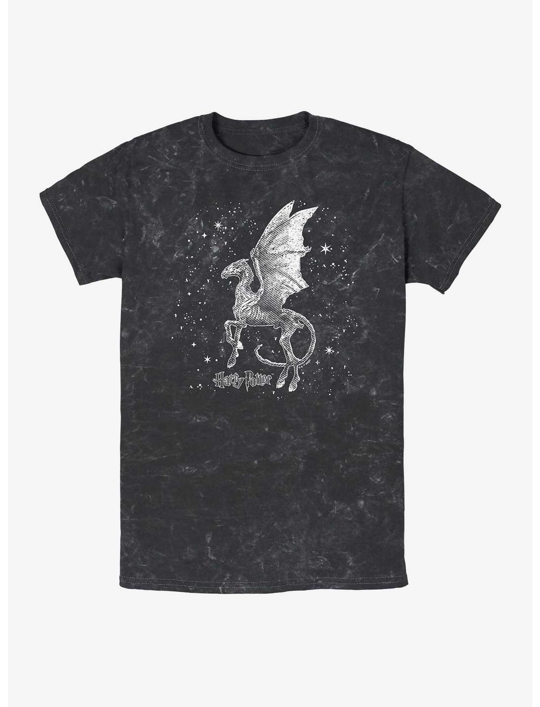 Harry Potter Thestral Moon Mineral Wash T-Shirt