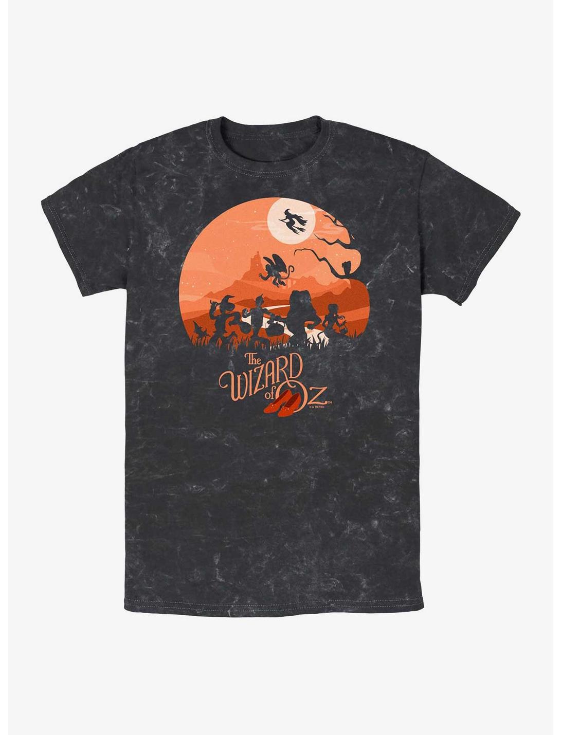Wizard Of Oz Land Of Oz Haunt Mineral Wash T-Shirt