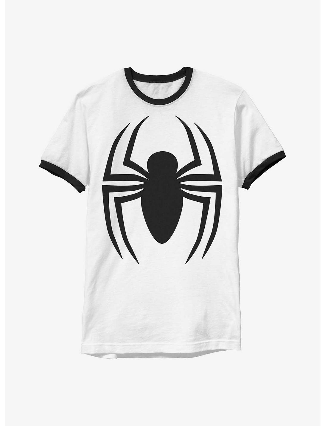 Marvel Spider-Man Ultimate Logo Ringer T-Shirt