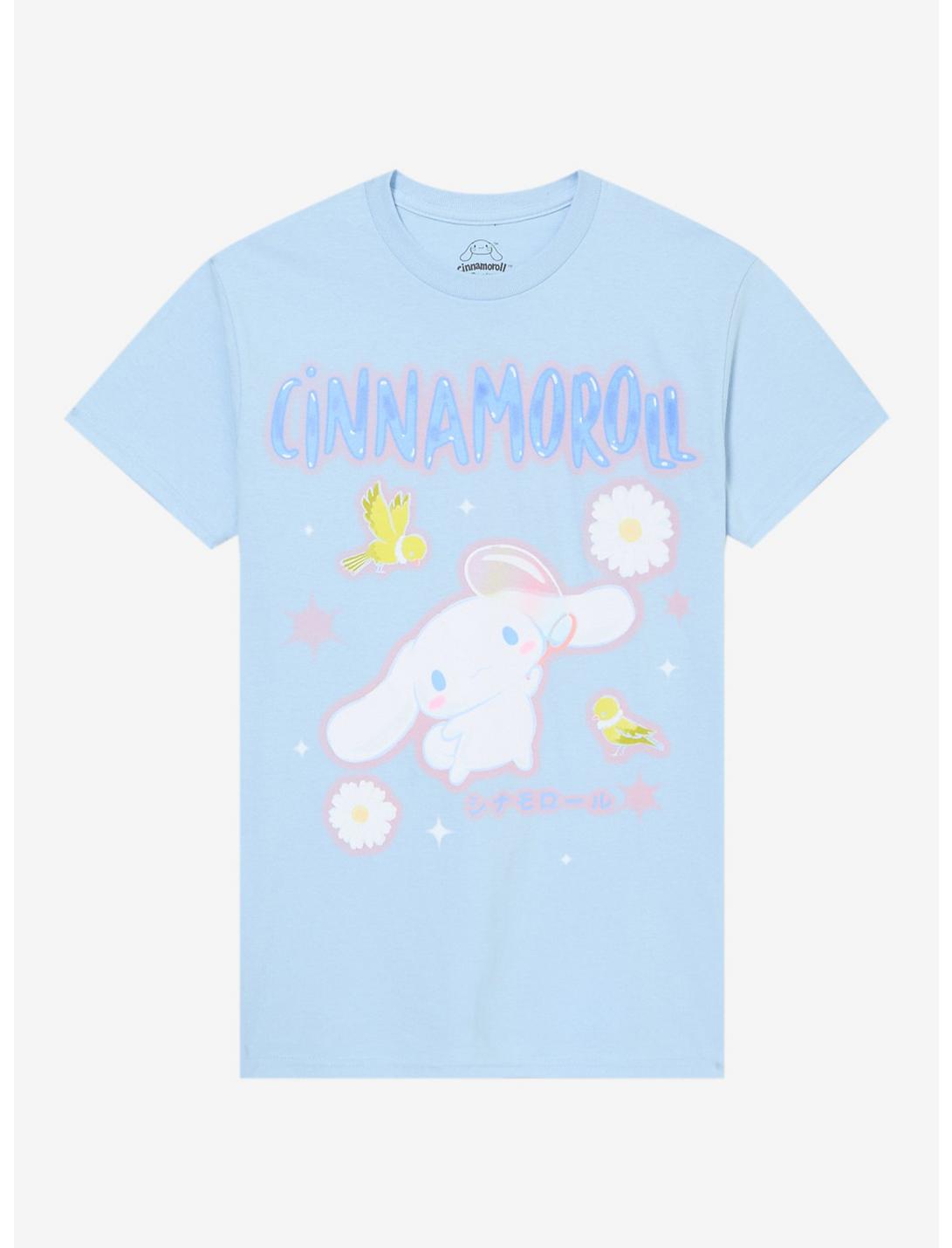 Cinnamoroll Birds & Flowers Girls T-Shirt