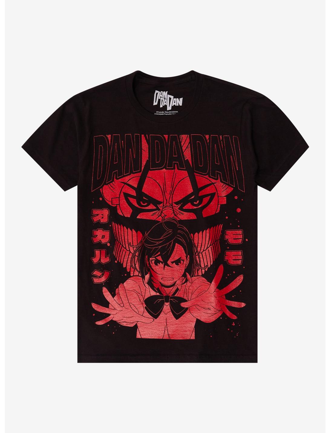 Dandadan Okarun & Momo Red Portrait T-Shirt