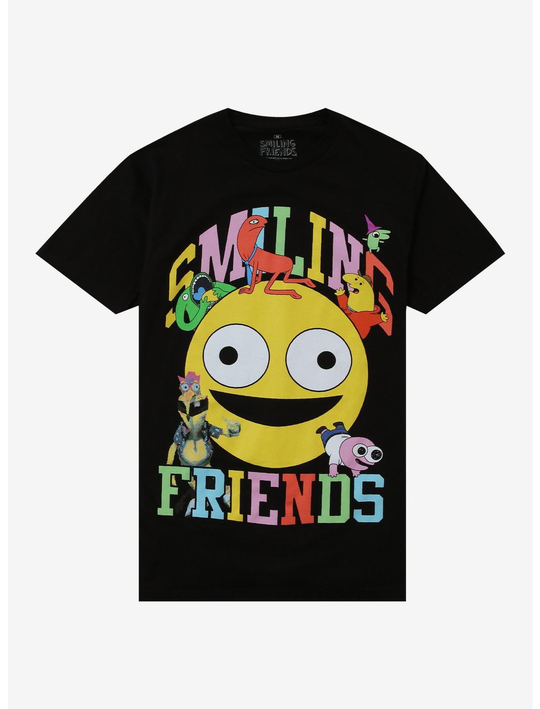 Smiling Friends Characters T-Shirt