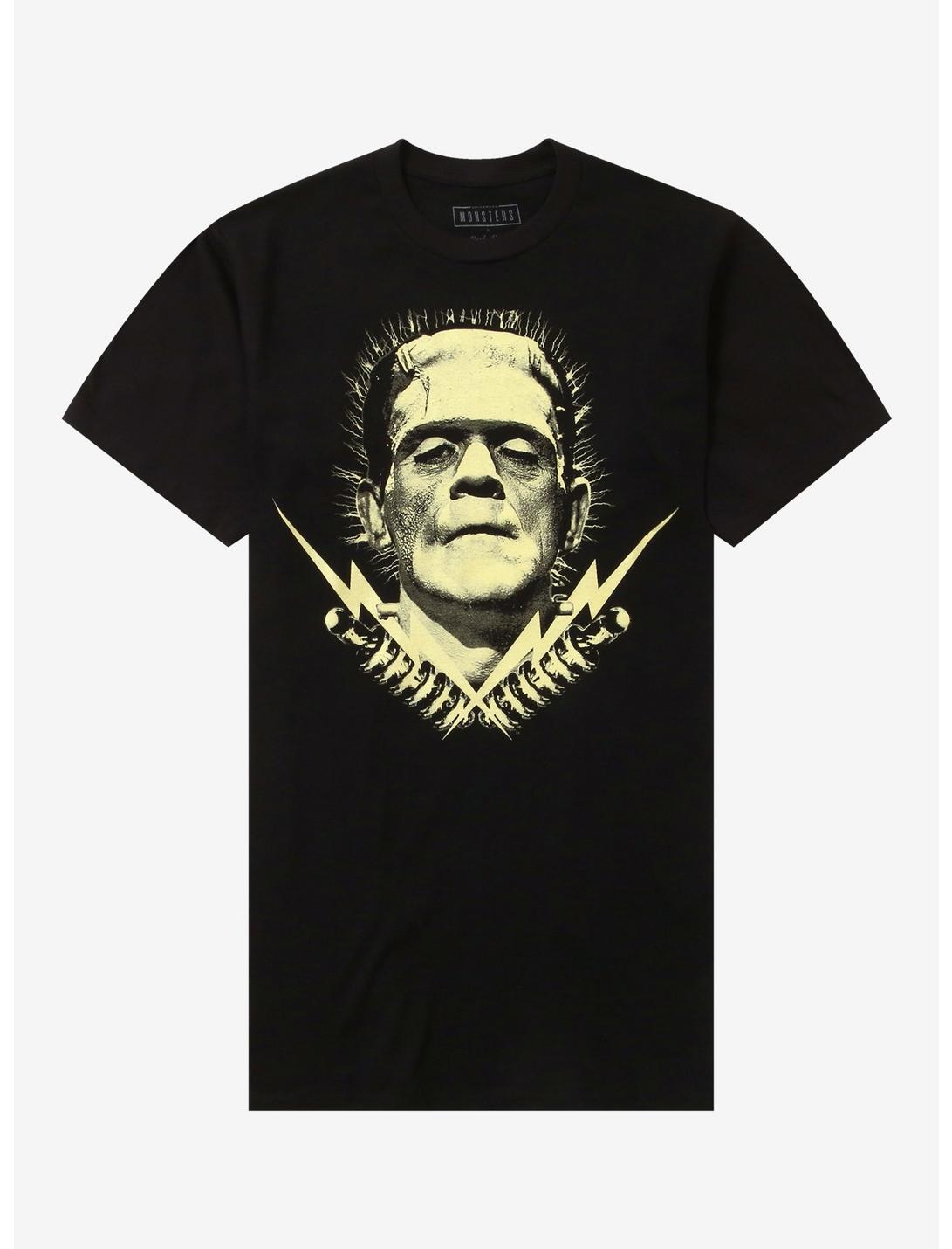 Rock Rebel Universal Monsters Frankenstein Glow-In-The-Dark T-Shirt