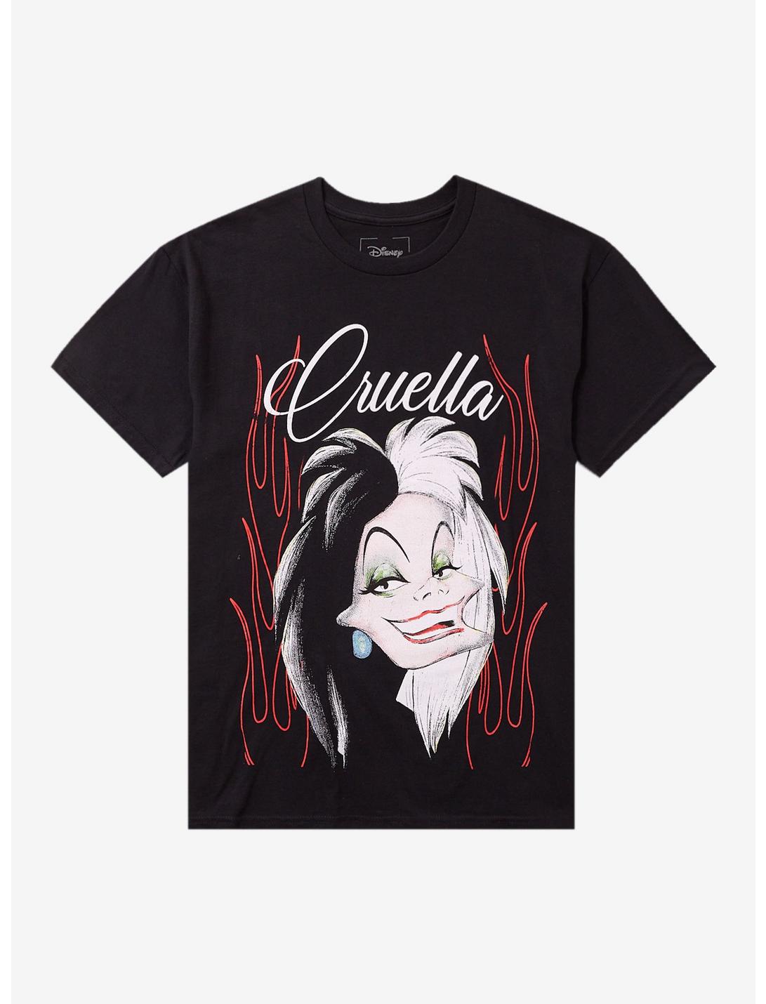 Disney Cruella De Vil Flames T-Shirt