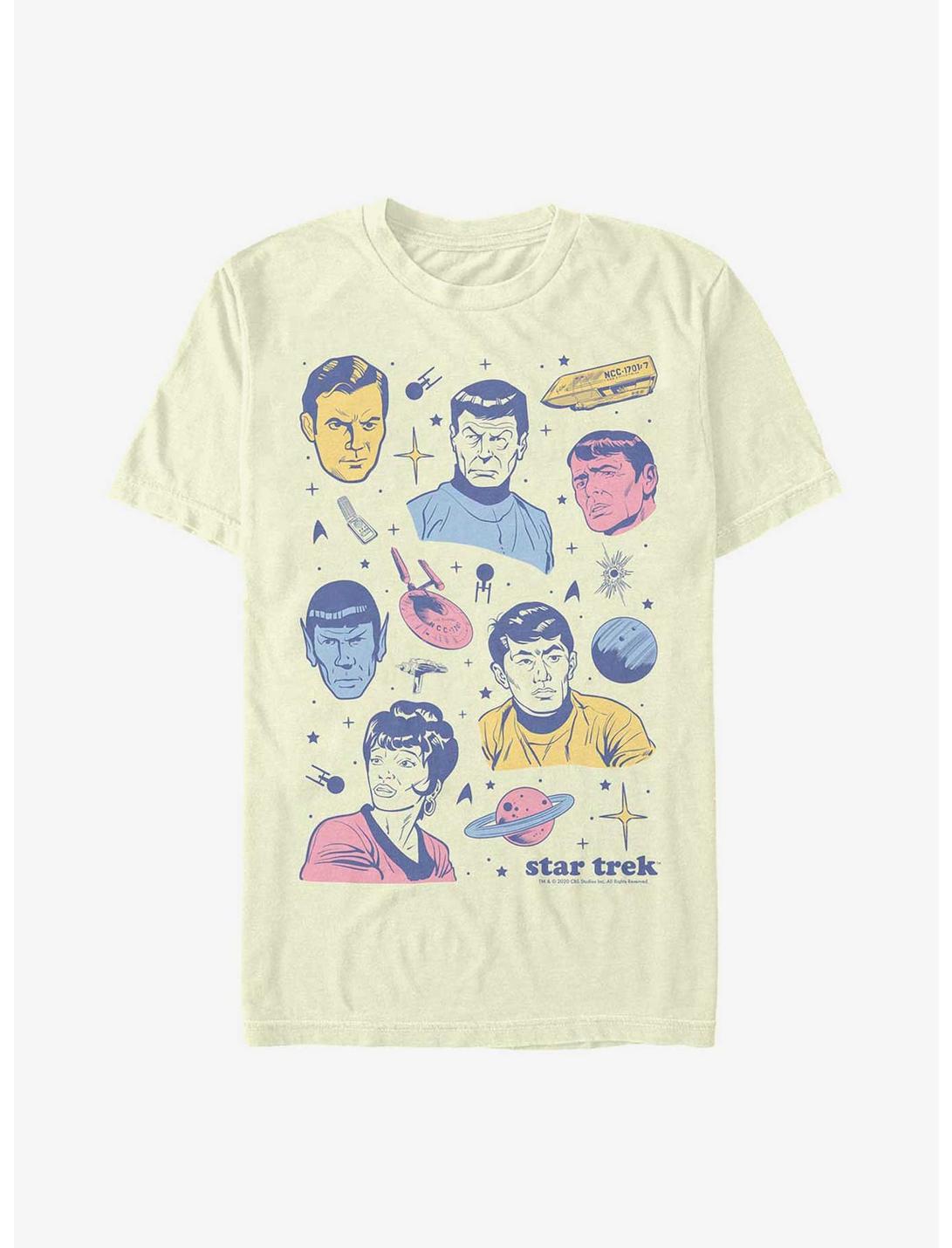 Star Trek Pastel Crew T-Shirt
