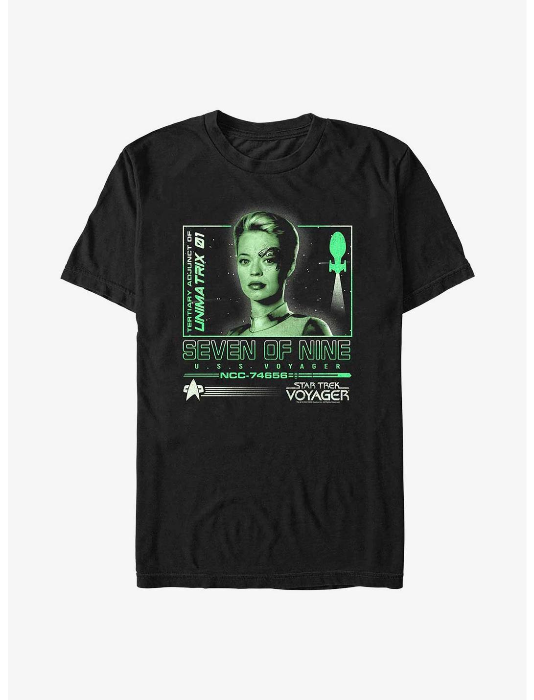 Star Trek Seven Of Nine Infographic T-Shirt