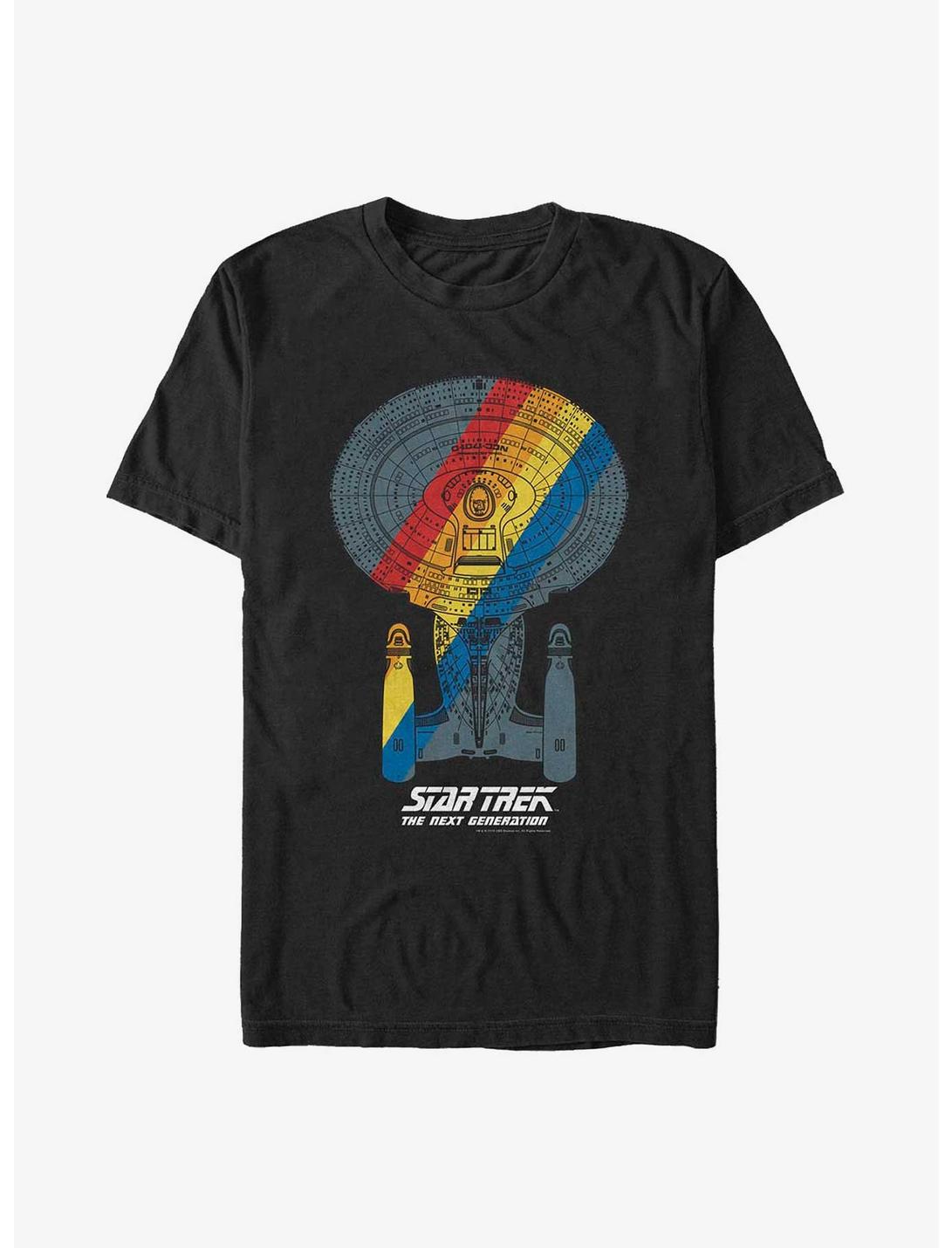 Star Trek Rainbow Ship T-Shirt