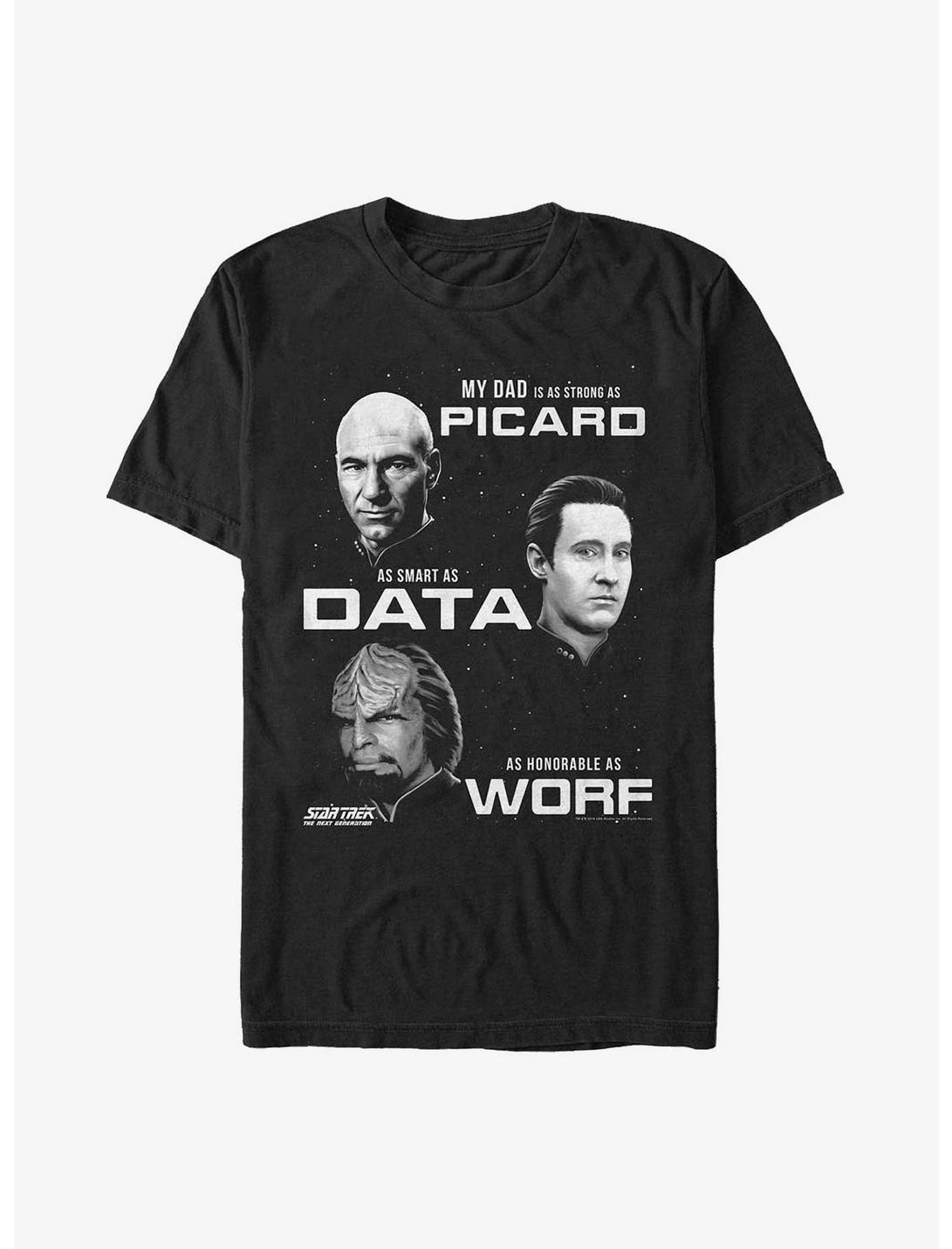 T-shirt papa Star Trek