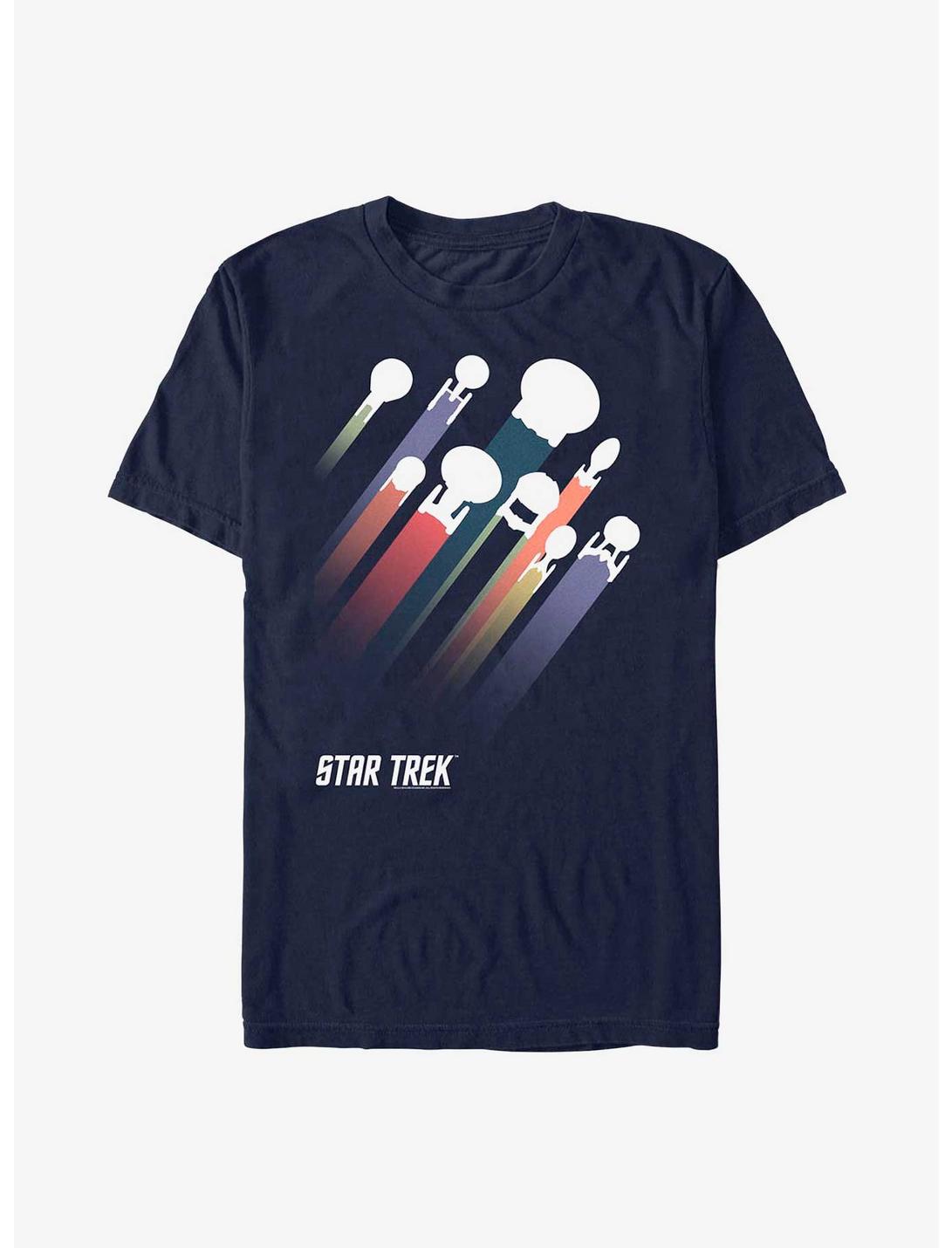 Star Trek Ship Streaks T-Shirt