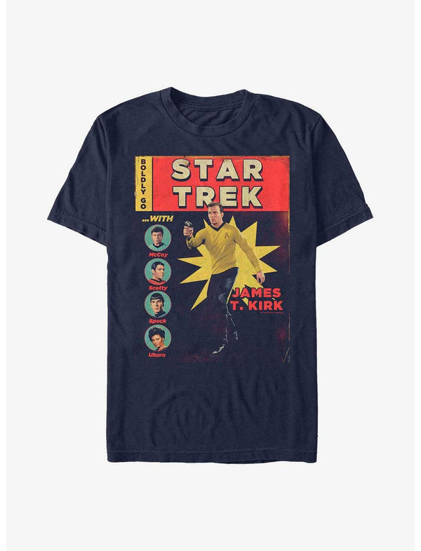Star Trek Boldly Go Comic T-Shirt