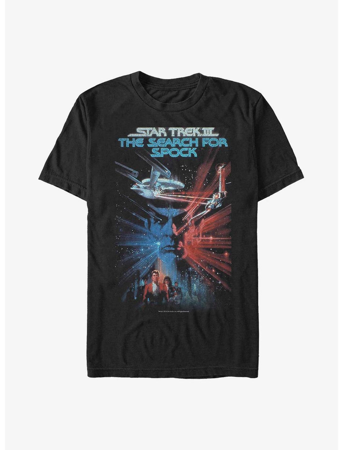 Star Trek Spock Search Poster T-Shirt