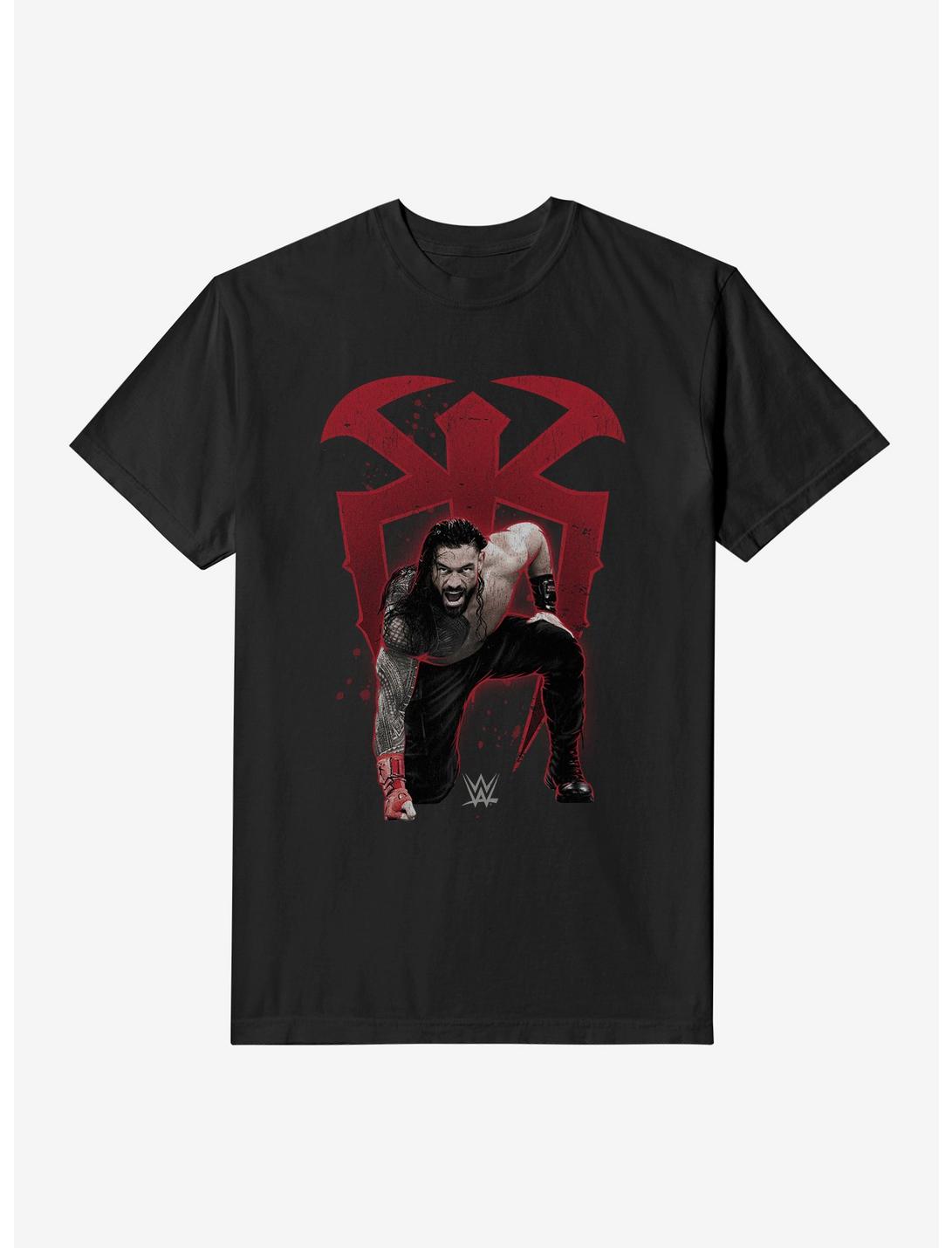 WWE Roman Reigns Spear Ready Garment-Dyed T-Shirt