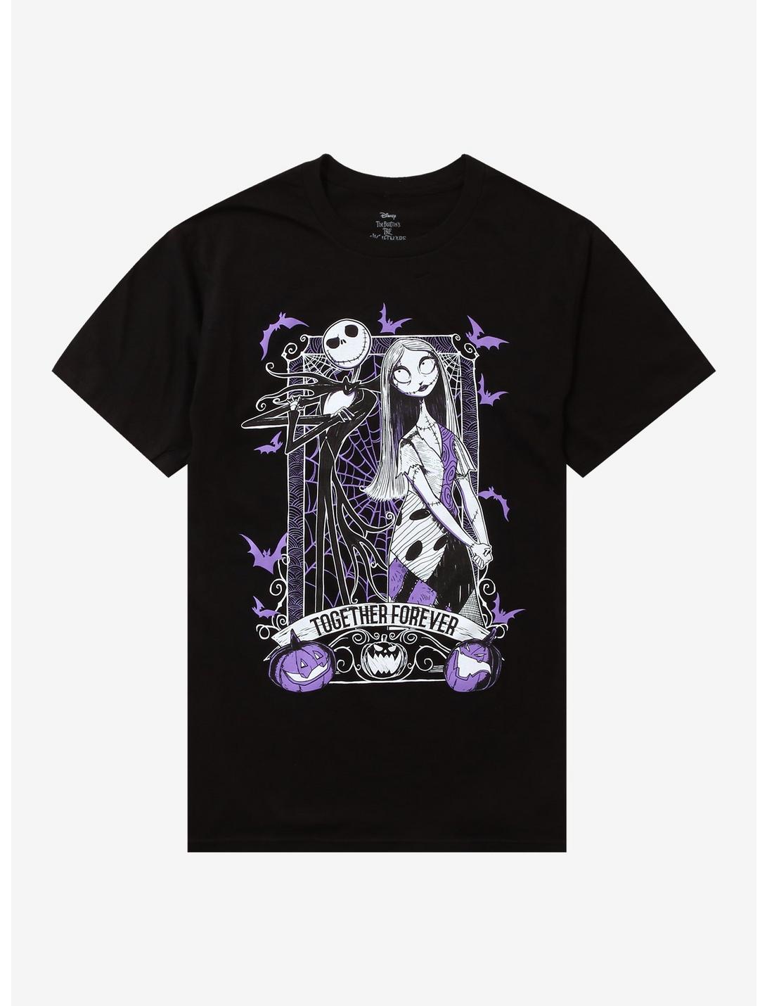 The Nightmare Before Christmas Jack & Sally Together Forever T-Shirt