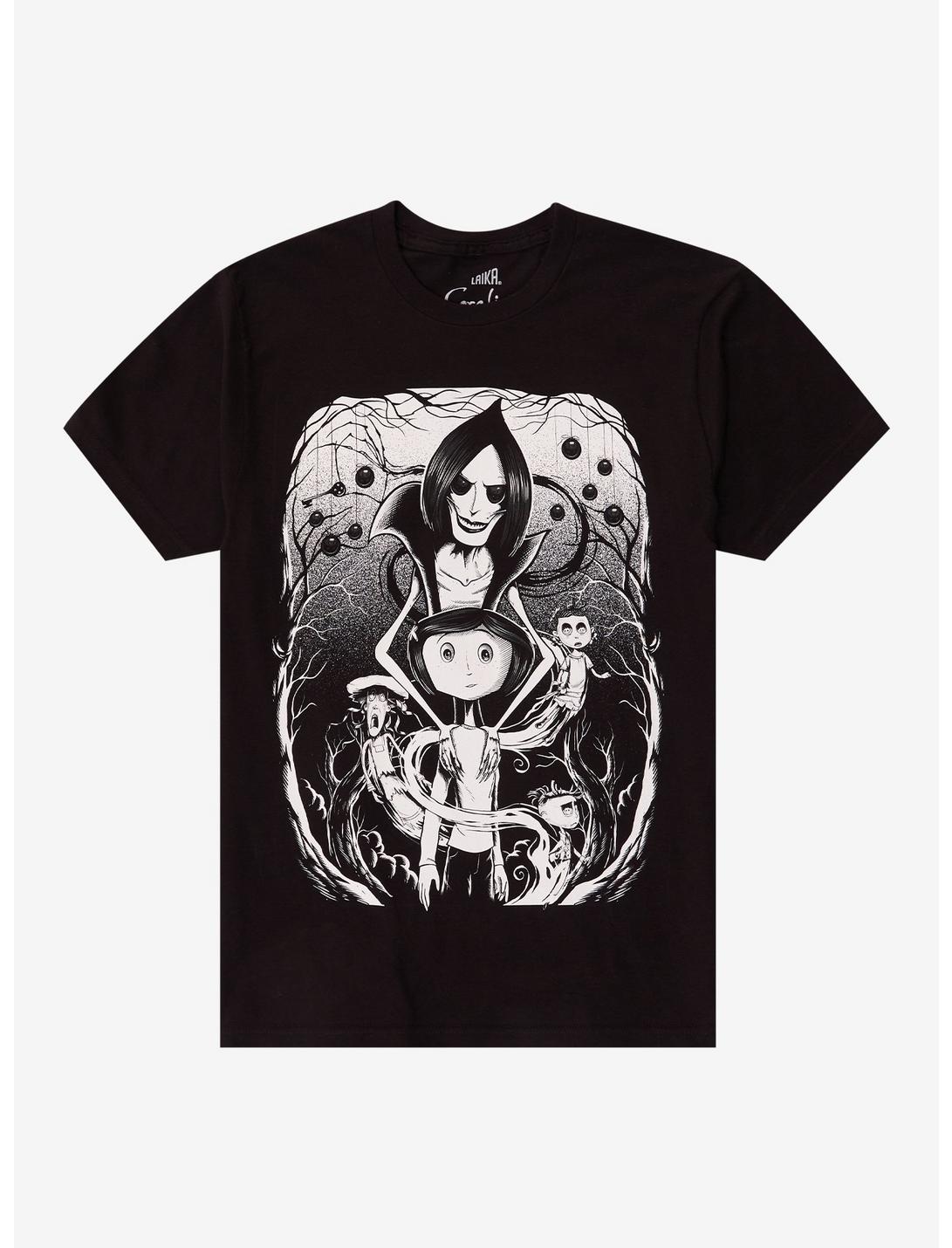 Coraline Beldam Black & White T-Shirt