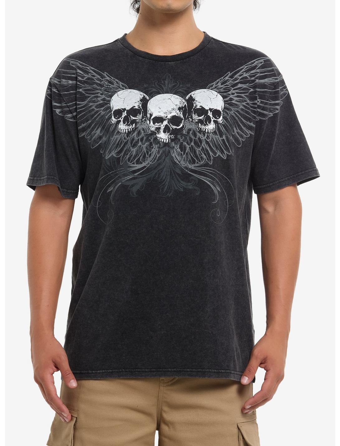 Silver Skull Trio T-Shirt