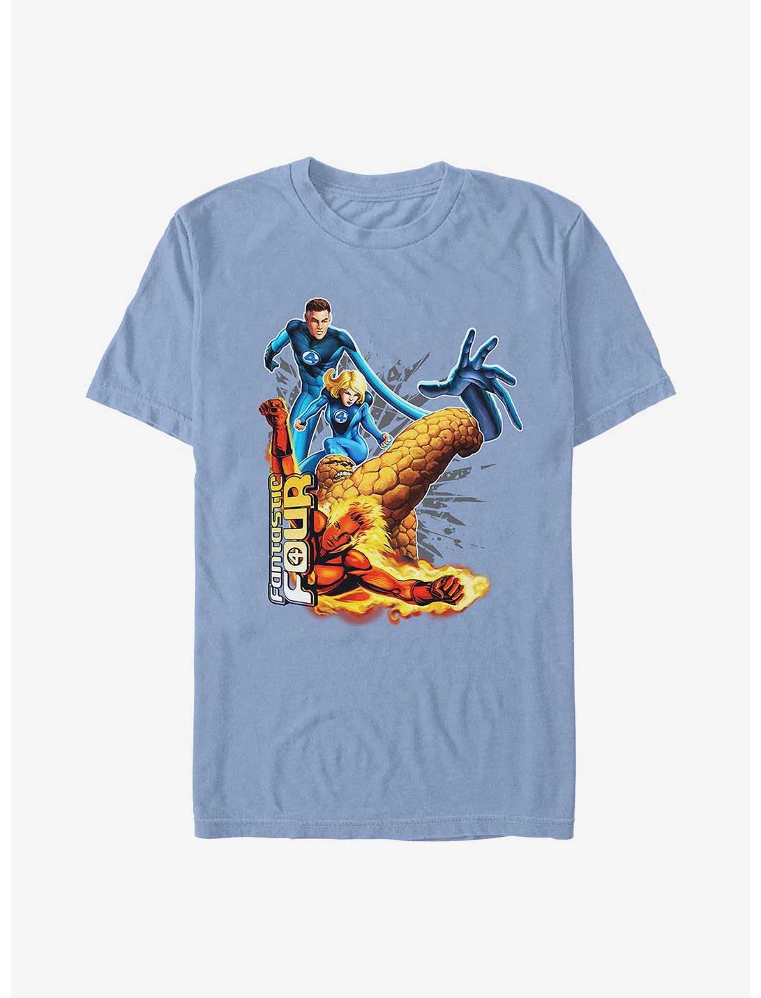 T-shirt teint par pigment Marvel Fantastic Four Power Pack