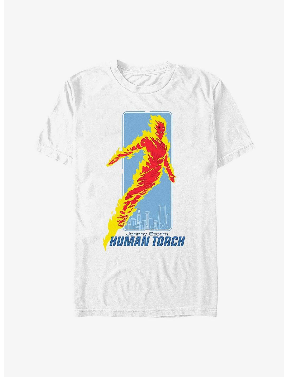 Marvel Les Quatre Fantastiques : Premiers Pas T-Shirt Johnny la Torche Humaine
