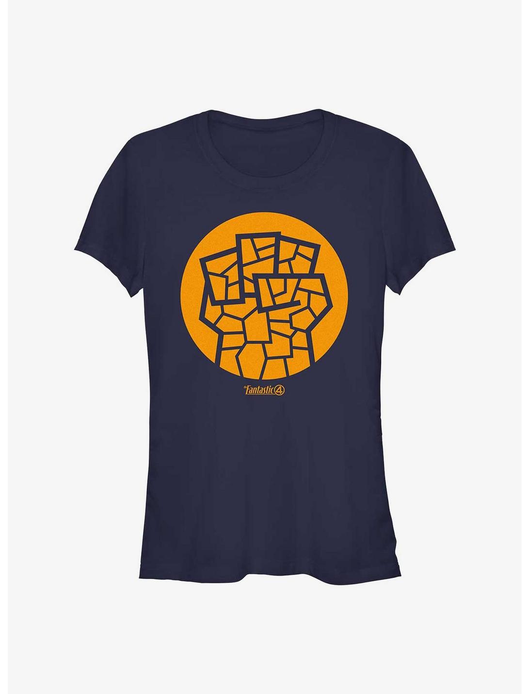 Marvel The Fantastic Four: First Steps The Thing Icon Girls T-Shirt