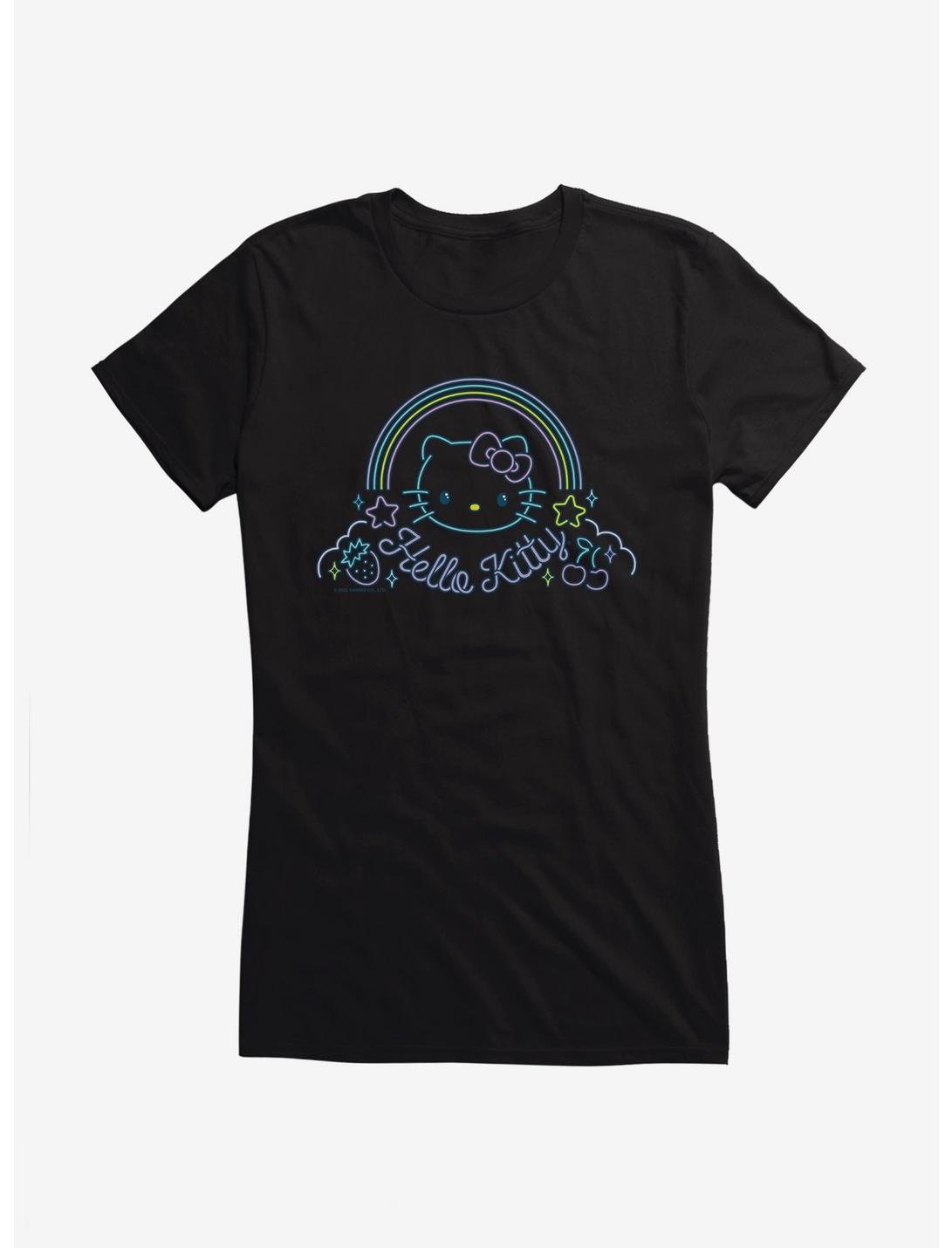 Hello Kitty Kawaii Vacation Neon Dreams Girls T-Shirt