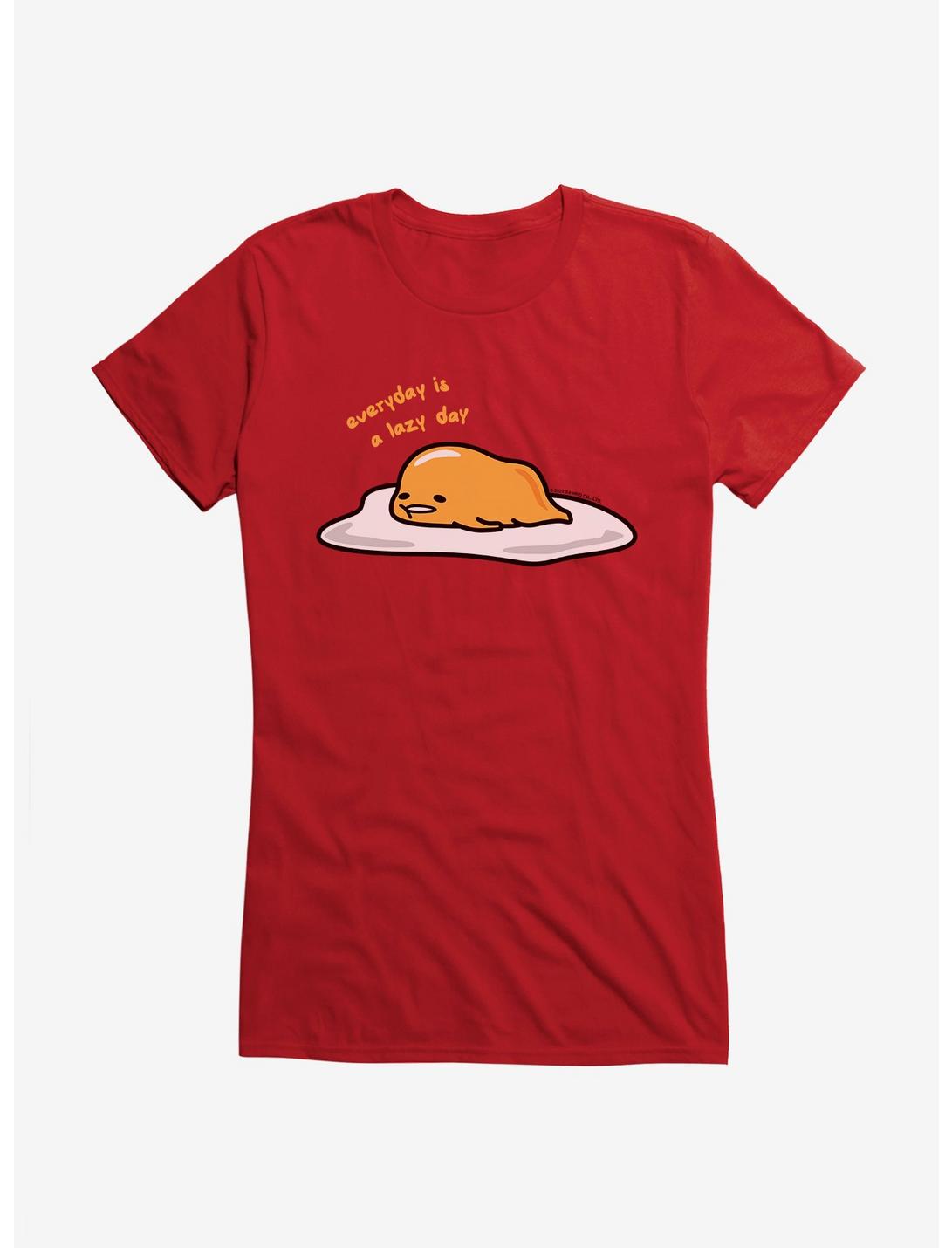 Gudetama Everyday Is A Lazy Day Girls T-Shirt