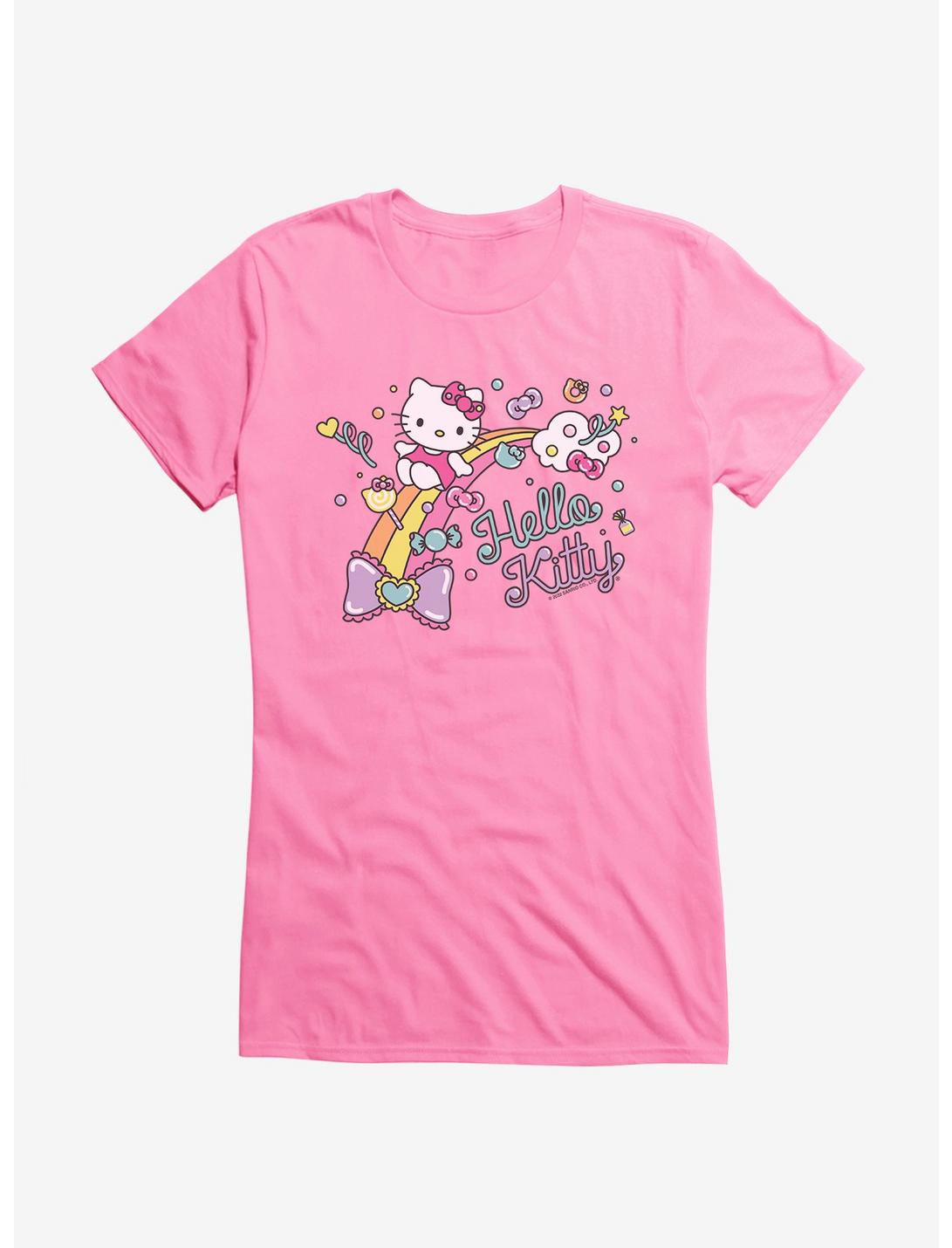 Hello Kitty Sugar Rush Candy Rainbow Girls T-Shirt