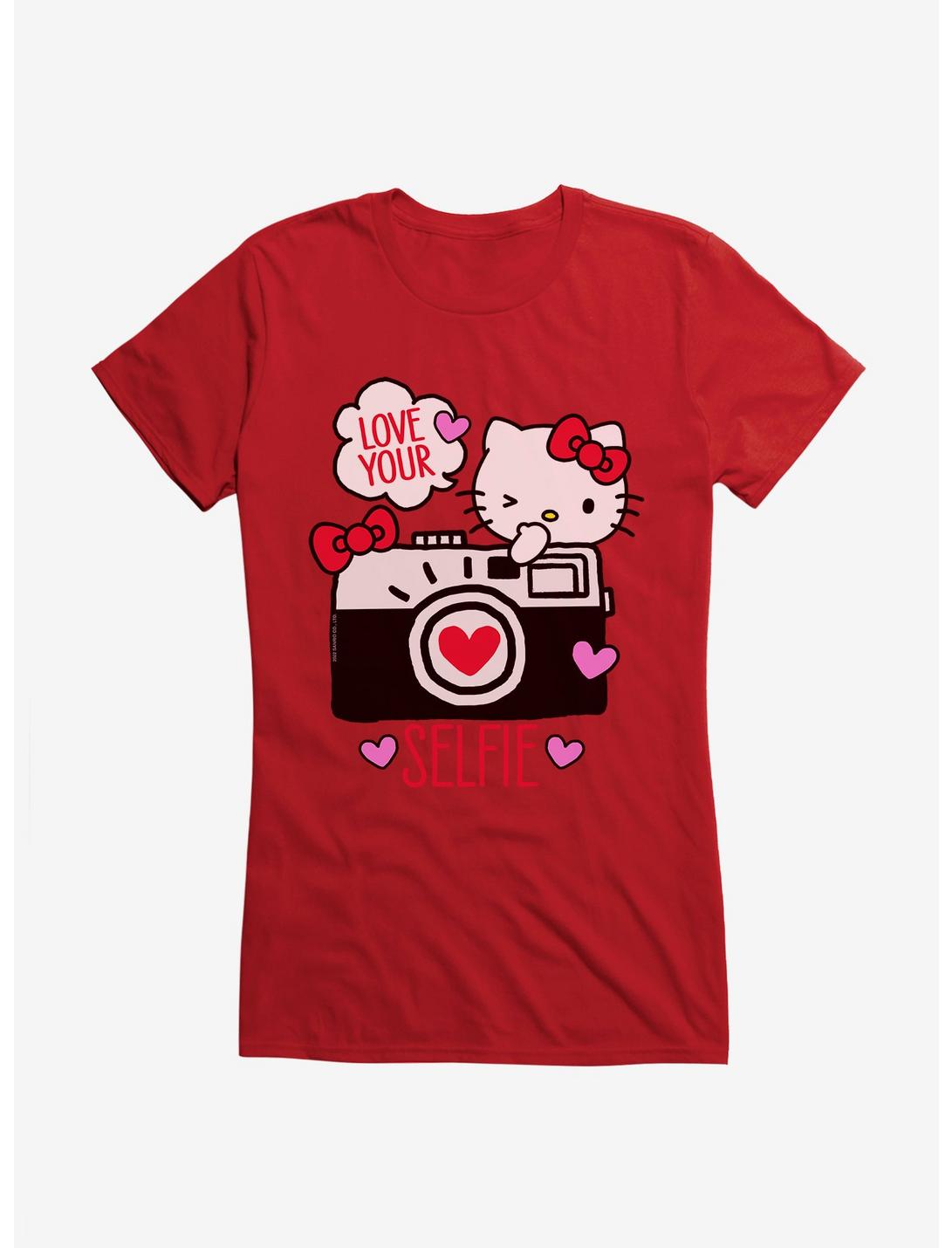 Hello Kitty Selfie Love Girls T-Shirt