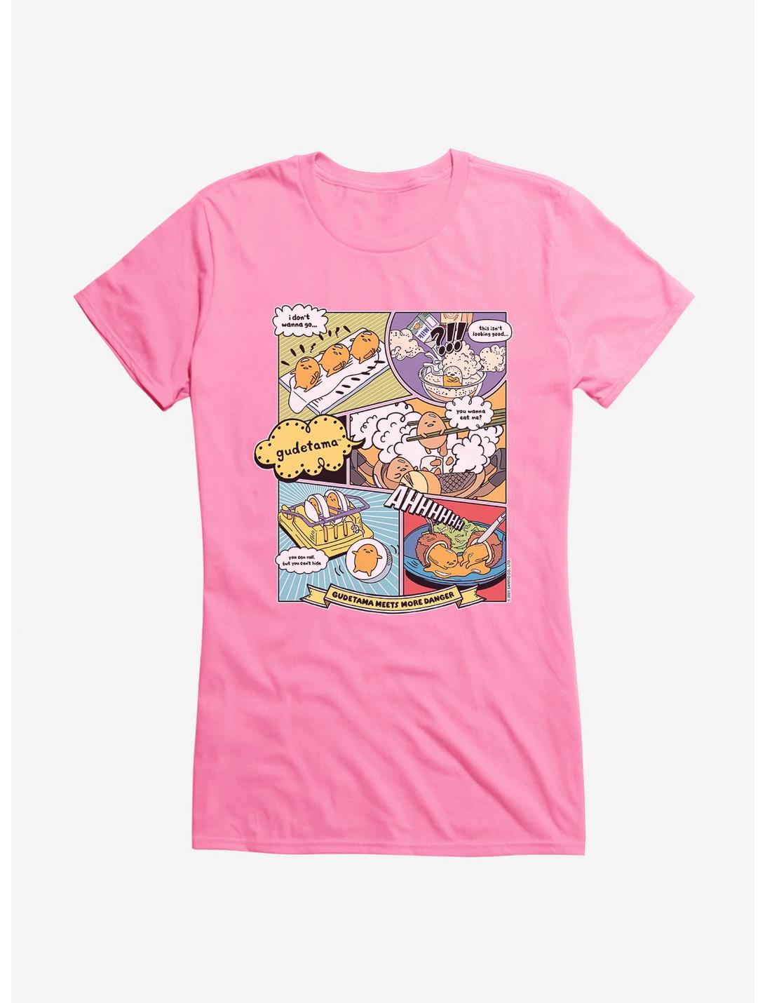 Gudetama Comic Strip Girls T-Shirt