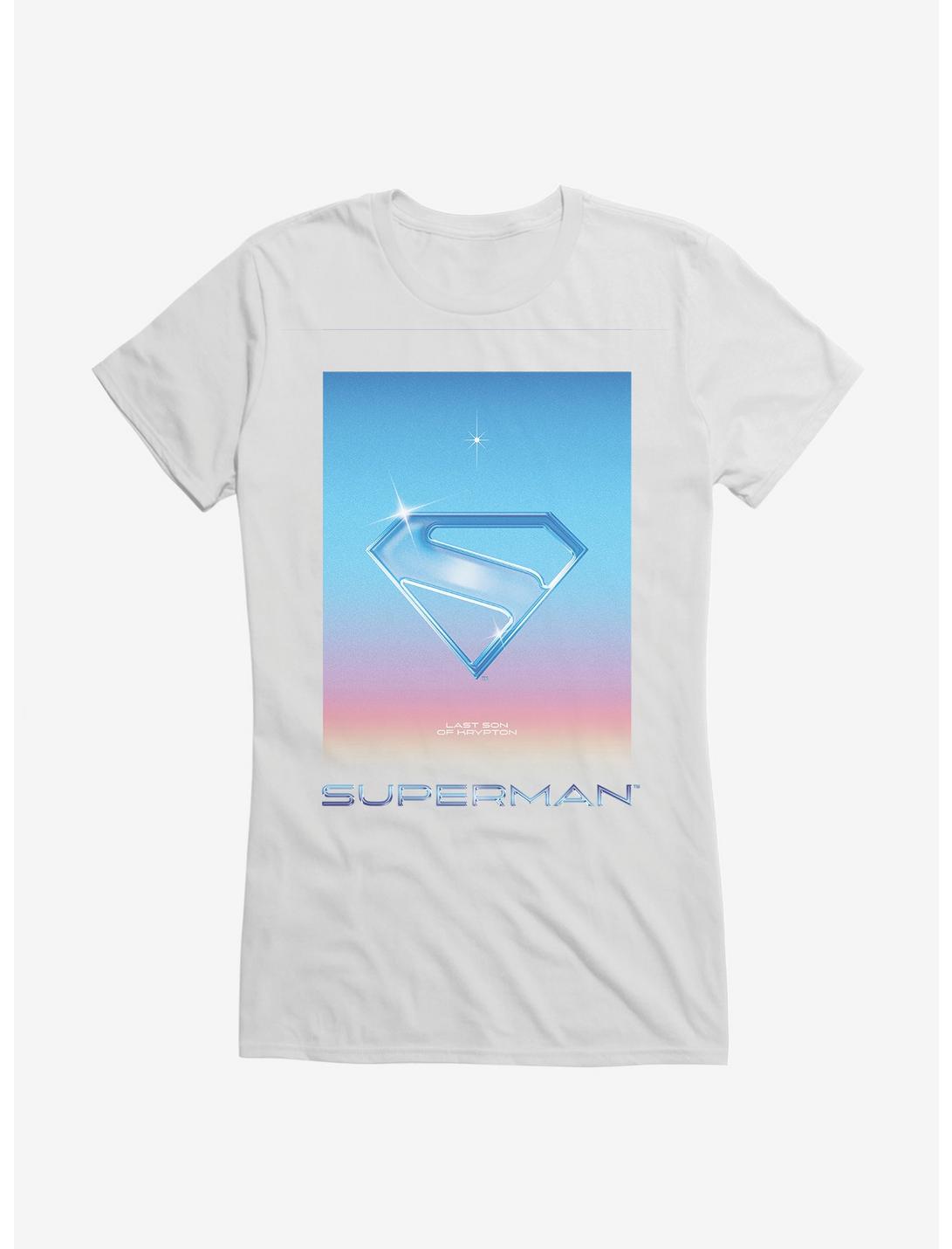 DC Comics Superman Crystal Logo Girls T-Shirt