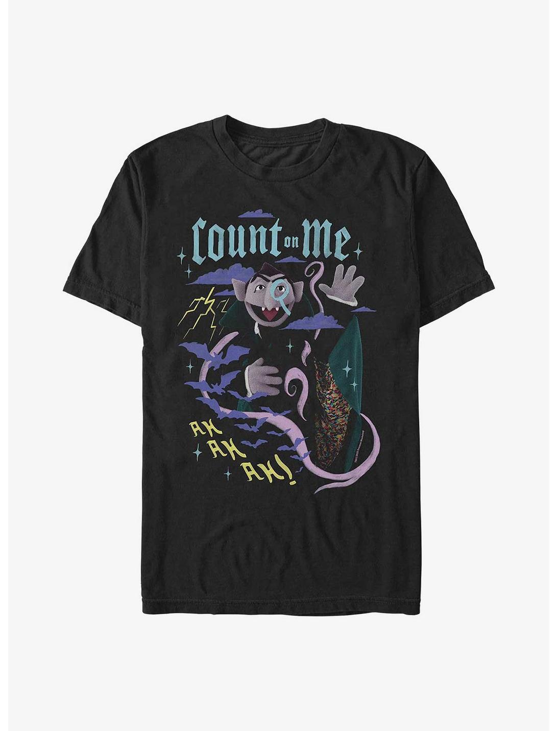 T-Shirt Rue Sésame Je peux compter sur toi, Comte Vampiriconte