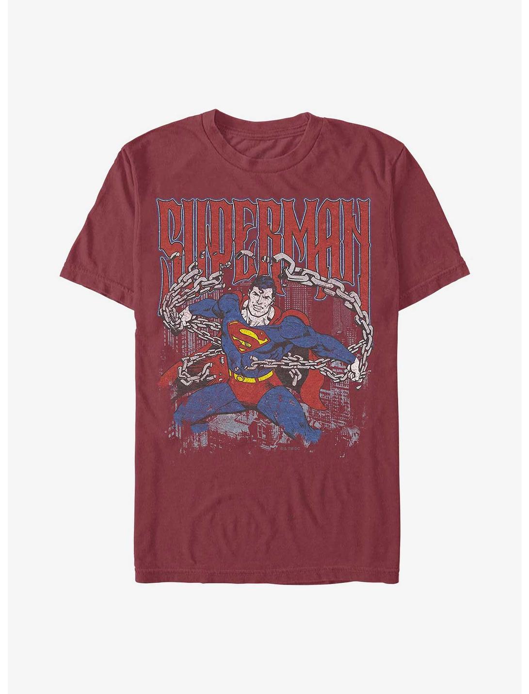 DC Comics Superman Unchained Garment Dye T-Shirt Hot Topic Exclusive