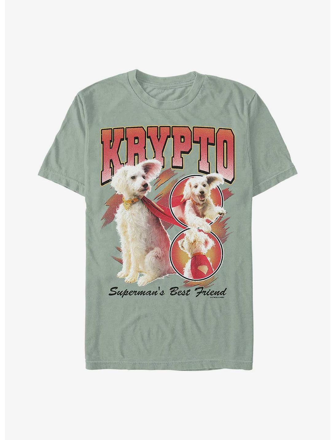 DC Comics Superman Krypto Superman's Best Friend Garment Dye T-Shirt Hot Topic Exclusive