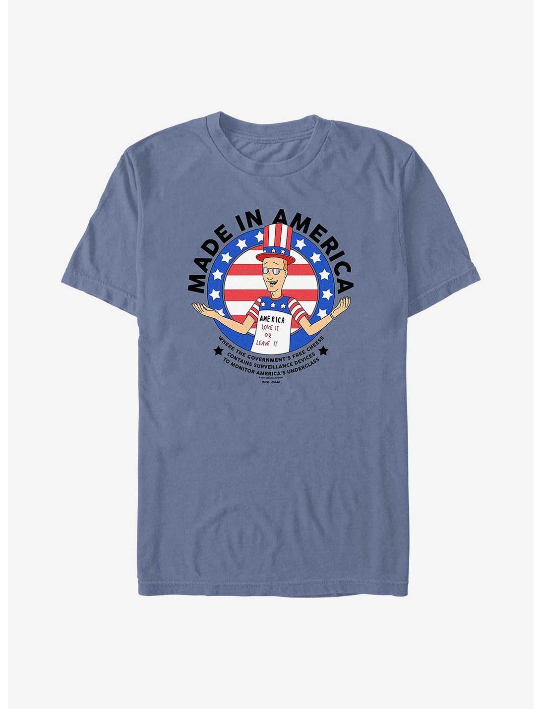 King Of The Hill Government Free Cheese Garment Dye T-Shirt
