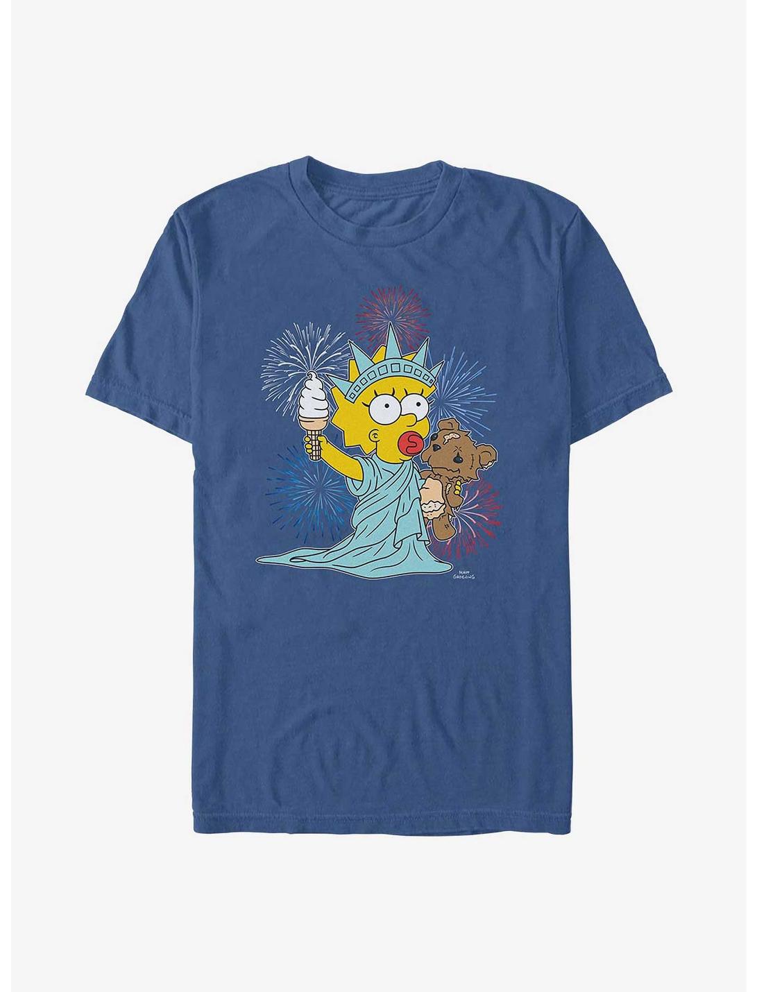 The Simpsons Fireworks Maggie Garment Dye T-Shirt