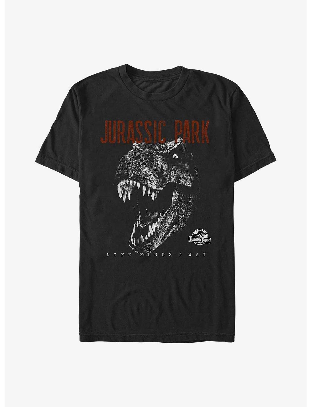 Jurassic Park T-Rex Life Finds A Way T-Shirt Hot Topic Exclusive