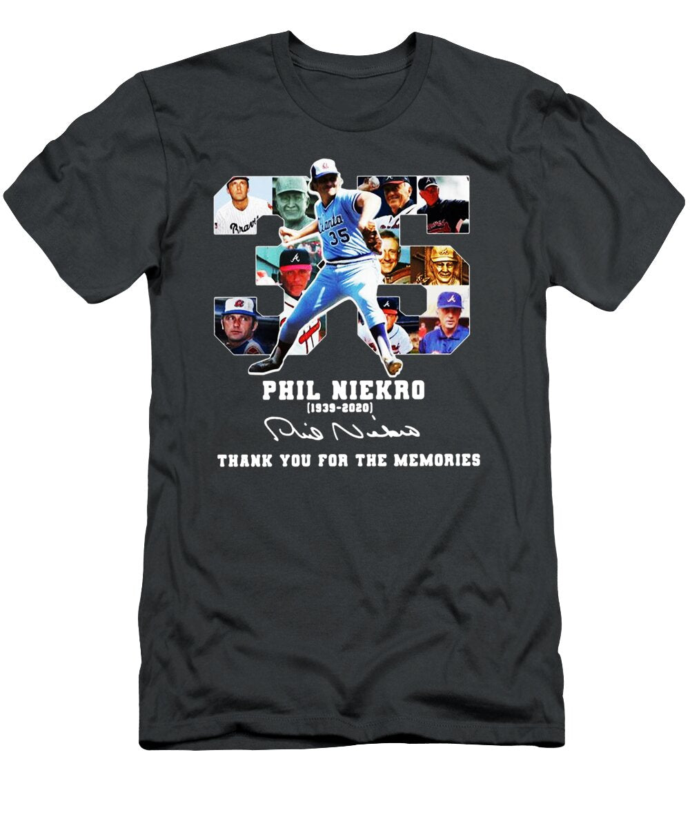 35 Phil Niekro Su Tejo T-Shirt