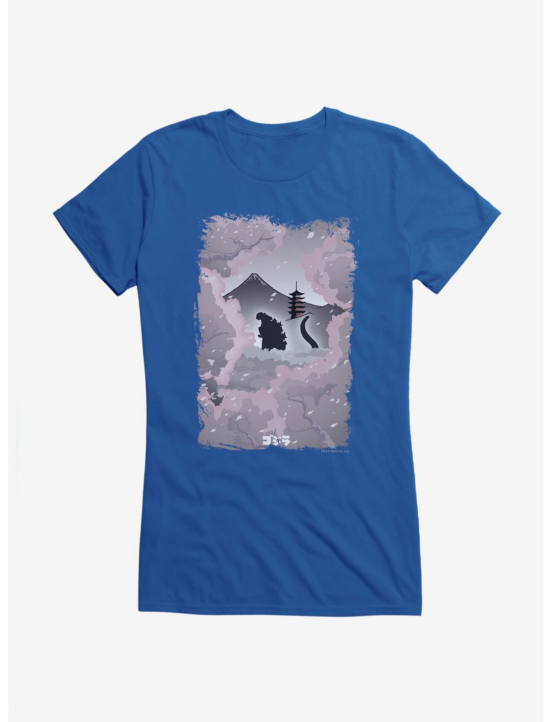 Godzilla Into The Mountains Girls T-Shirt