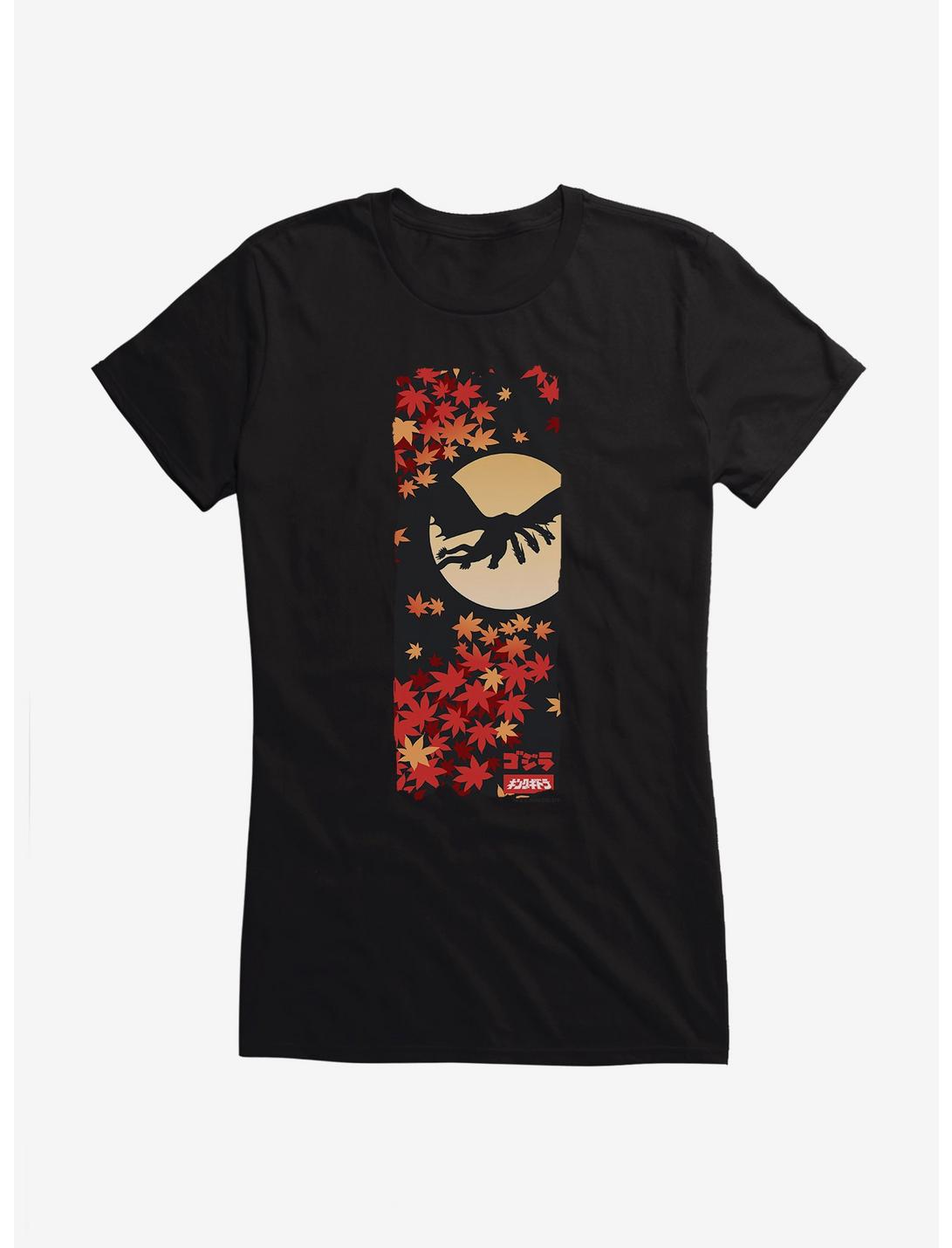Godzilla King Ghidorah Autumn Girls T-Shirt