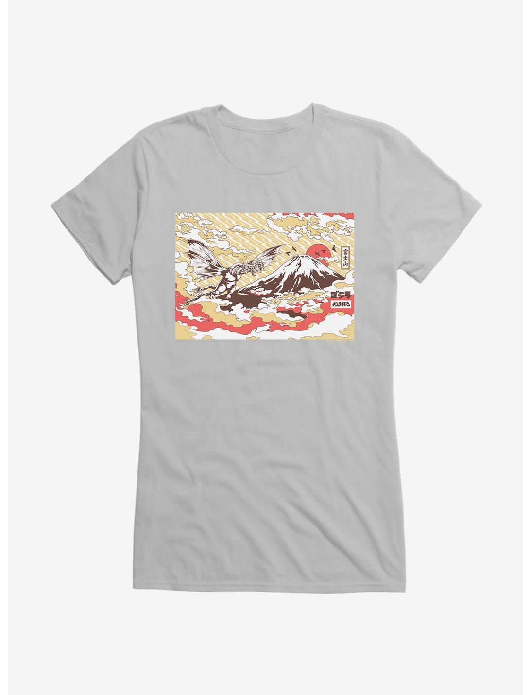 Godzilla King Ghidorah Over Japan Girls T-Shirt