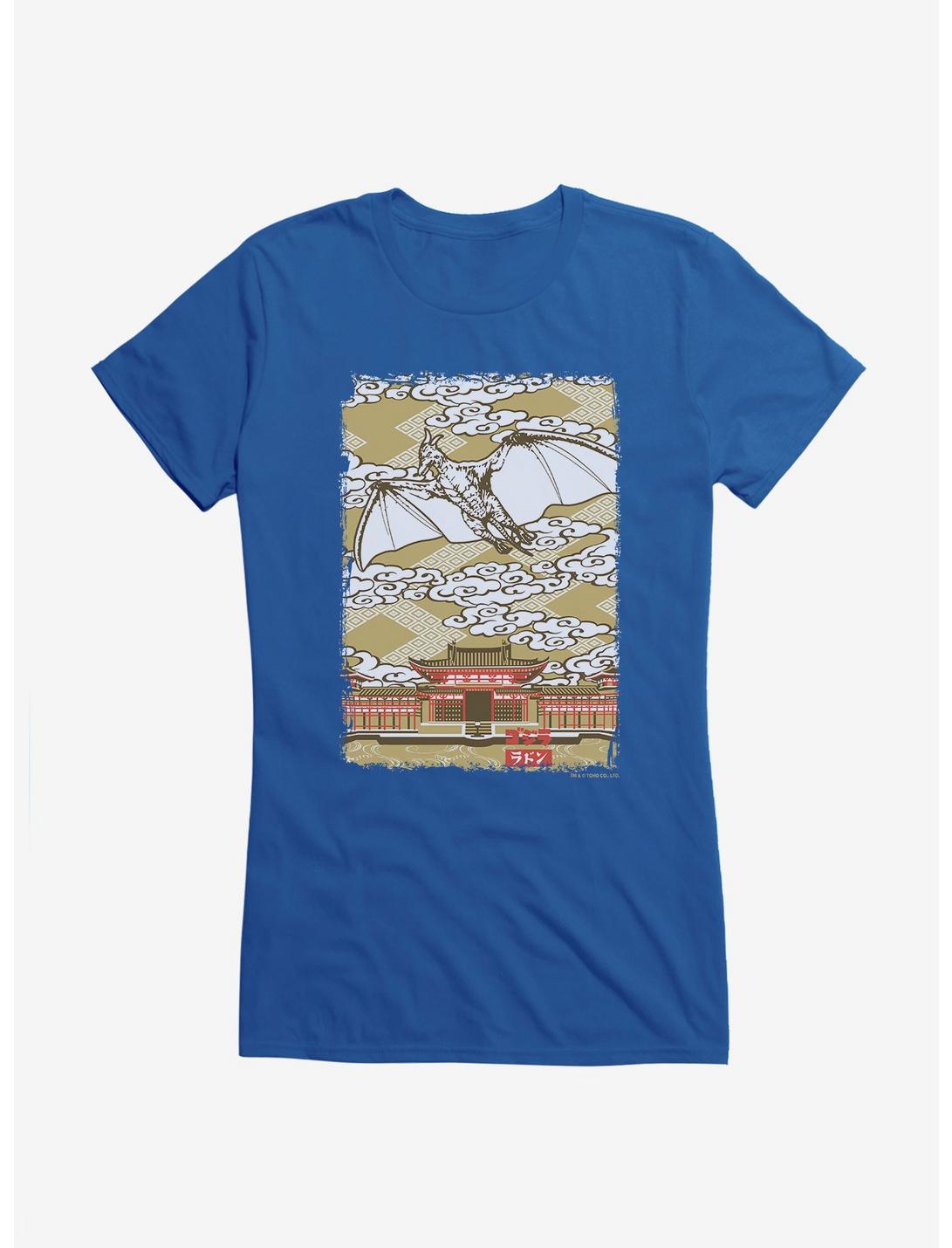 Godzilla Rodan Poster Girls T-Shirt