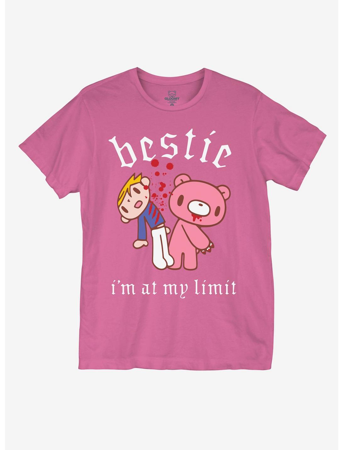 Gloomy Bear Bestie I'm At My Limit Girls T-Shirt